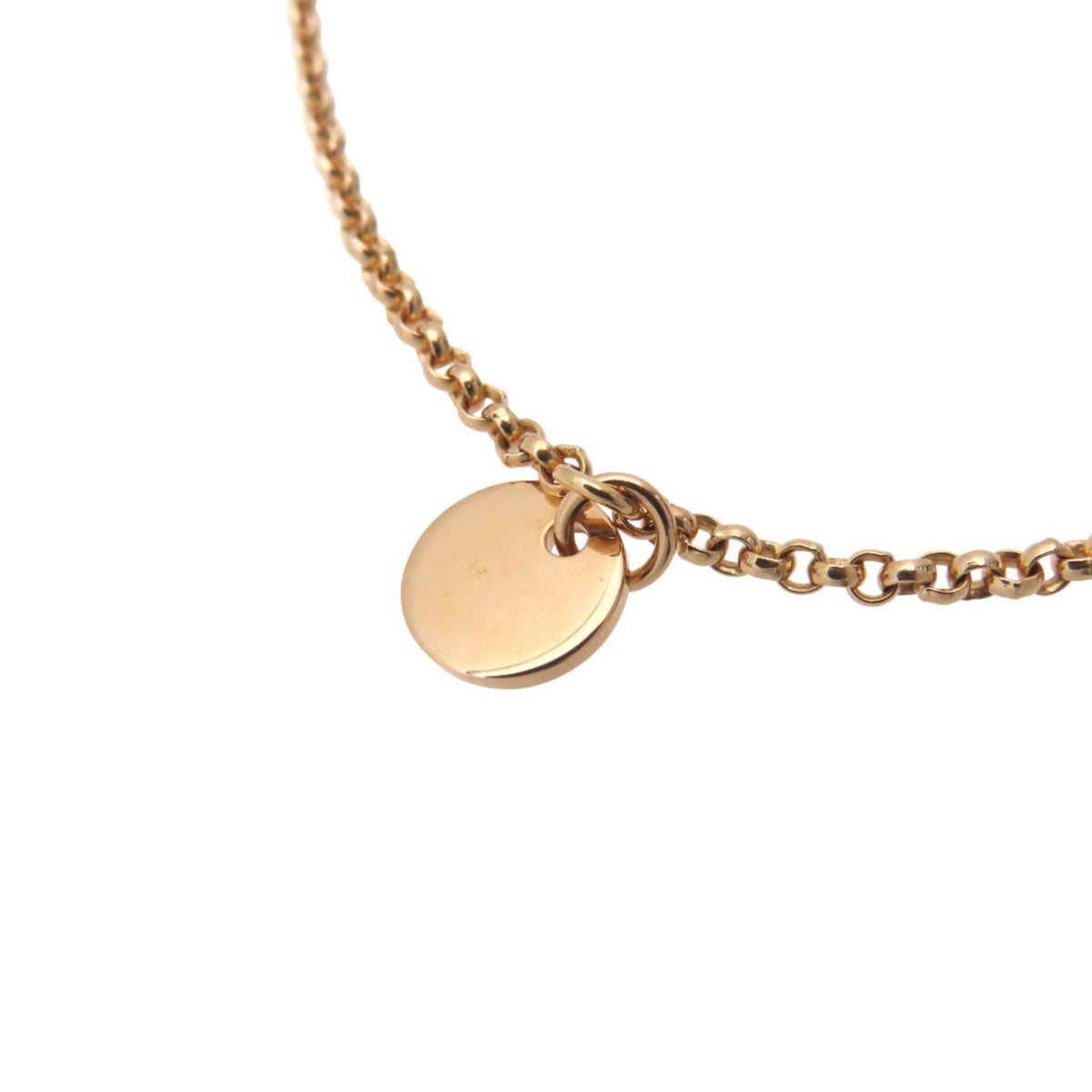 Hermes Pink Gold (18K) Charm Bracelet (Pre-Owned)