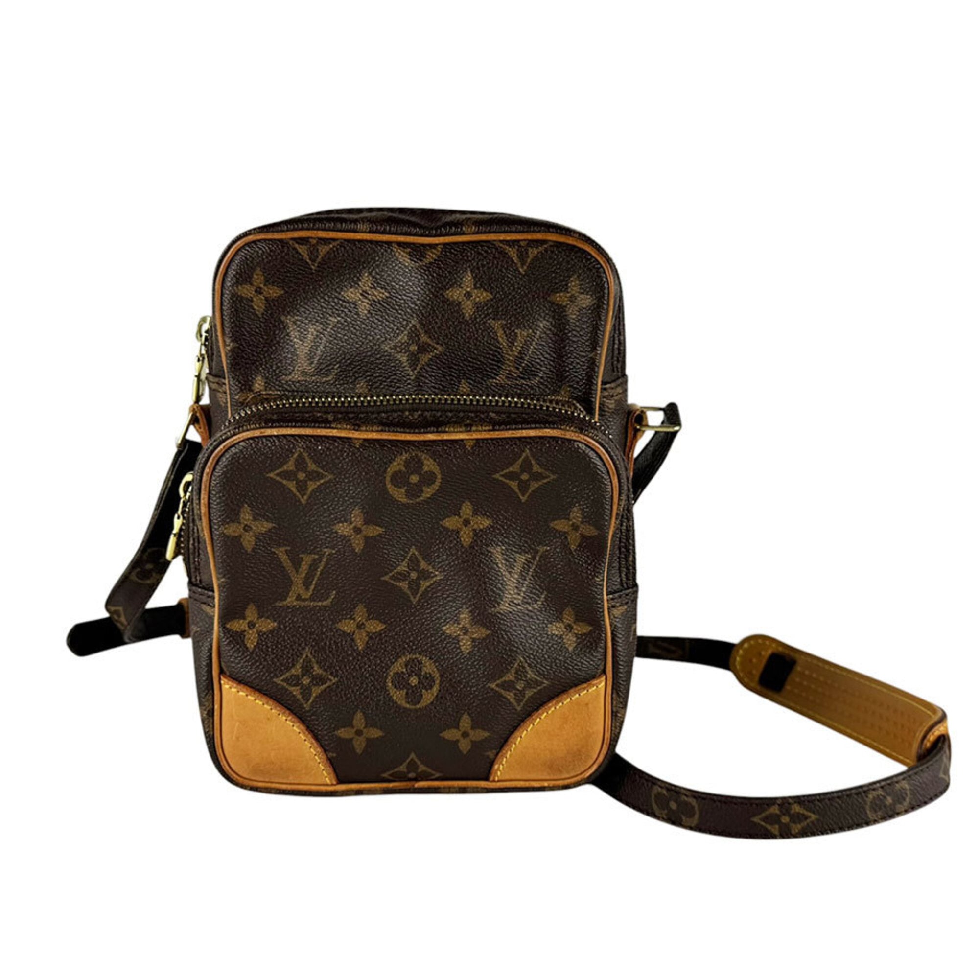 Louis Vuitton Brown Monogram Monogram Shoulder Bag (Pre-Owned)