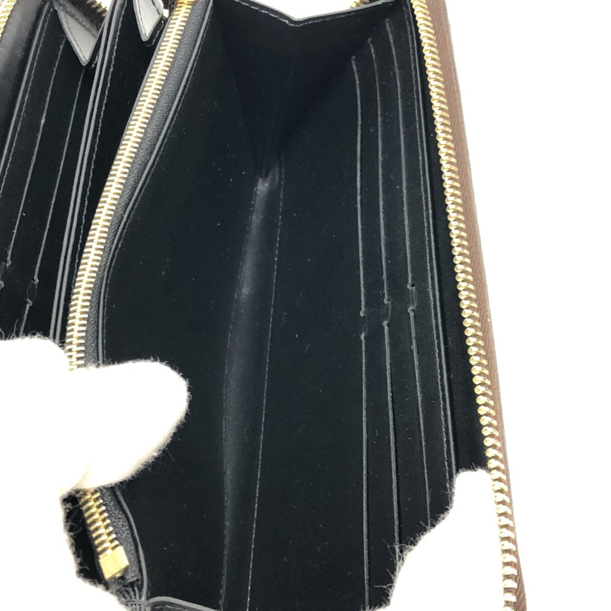 Louis Vuitton Monogram Reverse Brown Monogram Reverse Long Wallet (Bi-Fold) (Pre-Owned)