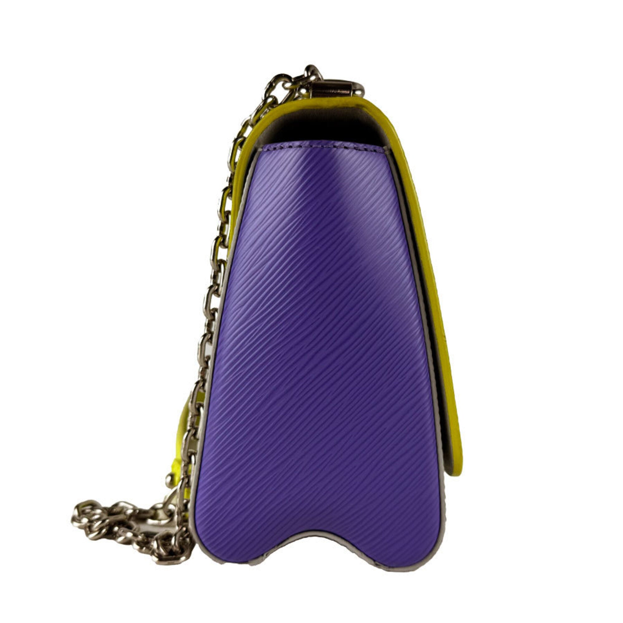 Louis Vuitton Gray Purple Yellow Epi Leather Shoulder Bag (Pre-Owned)