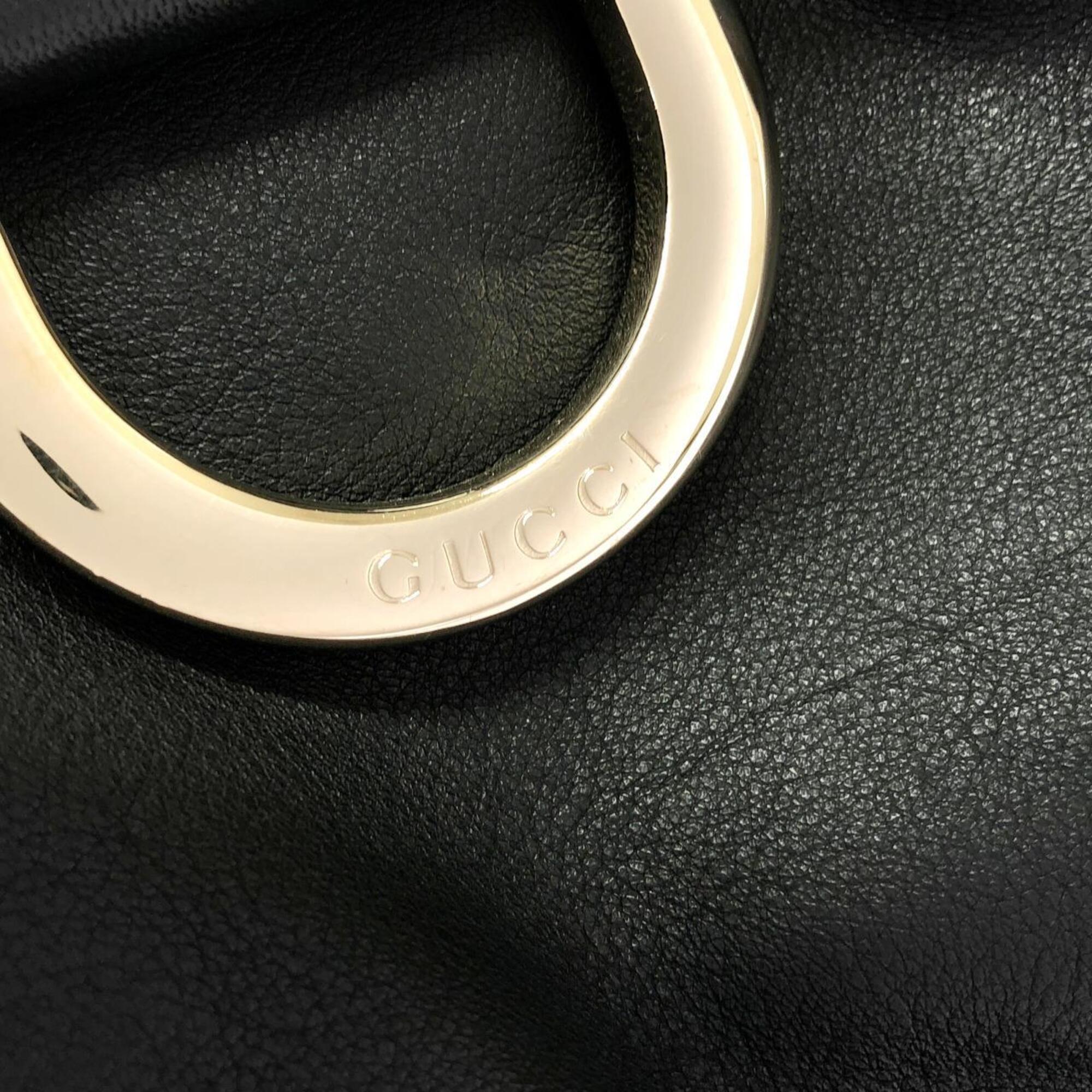 Gucci Black Leather Shoulder Bag (Pre-Owned)