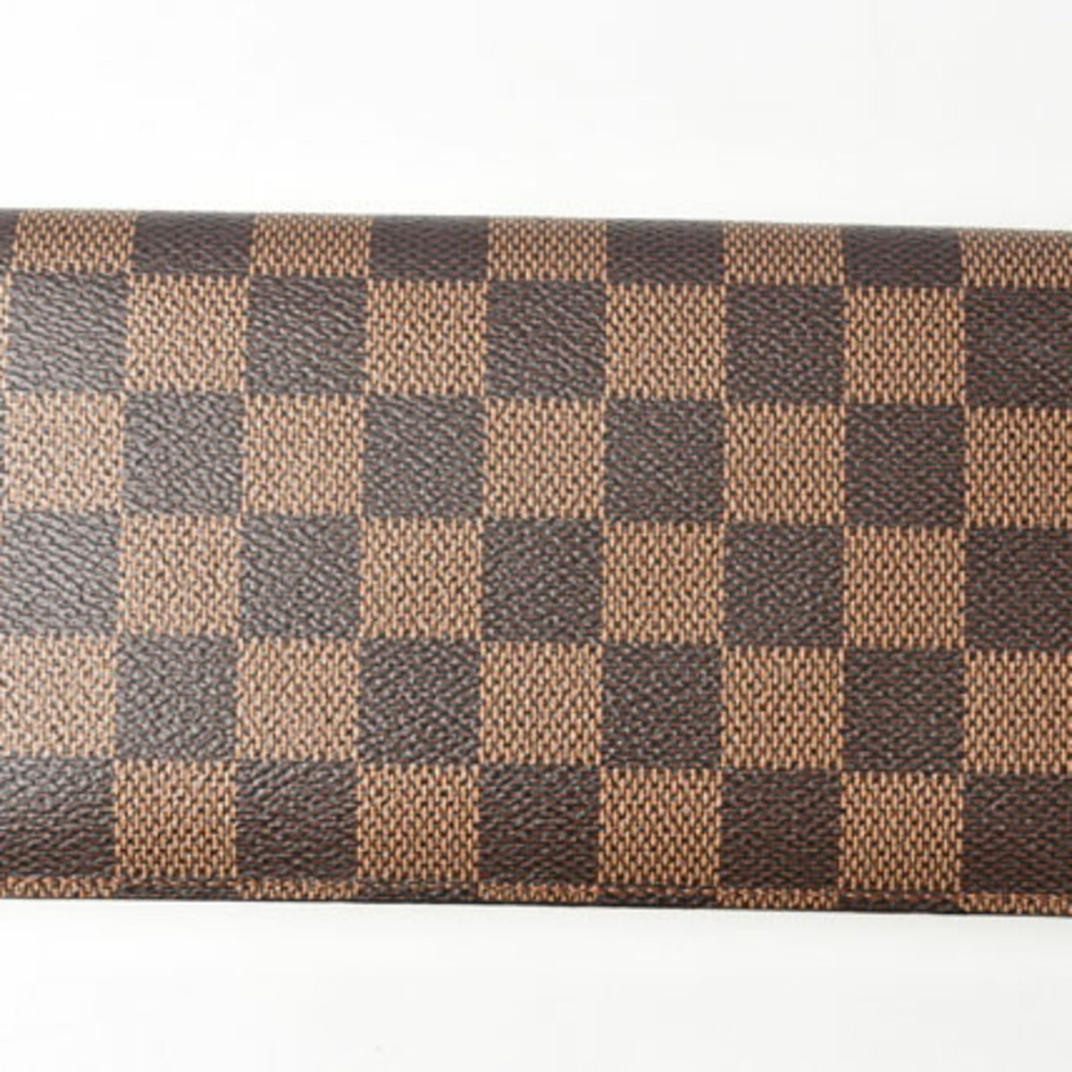 Louis Vuitton Damier Damier Canvas Damier Canvas Chain/Shoulder Wallet (Pre-Owned)