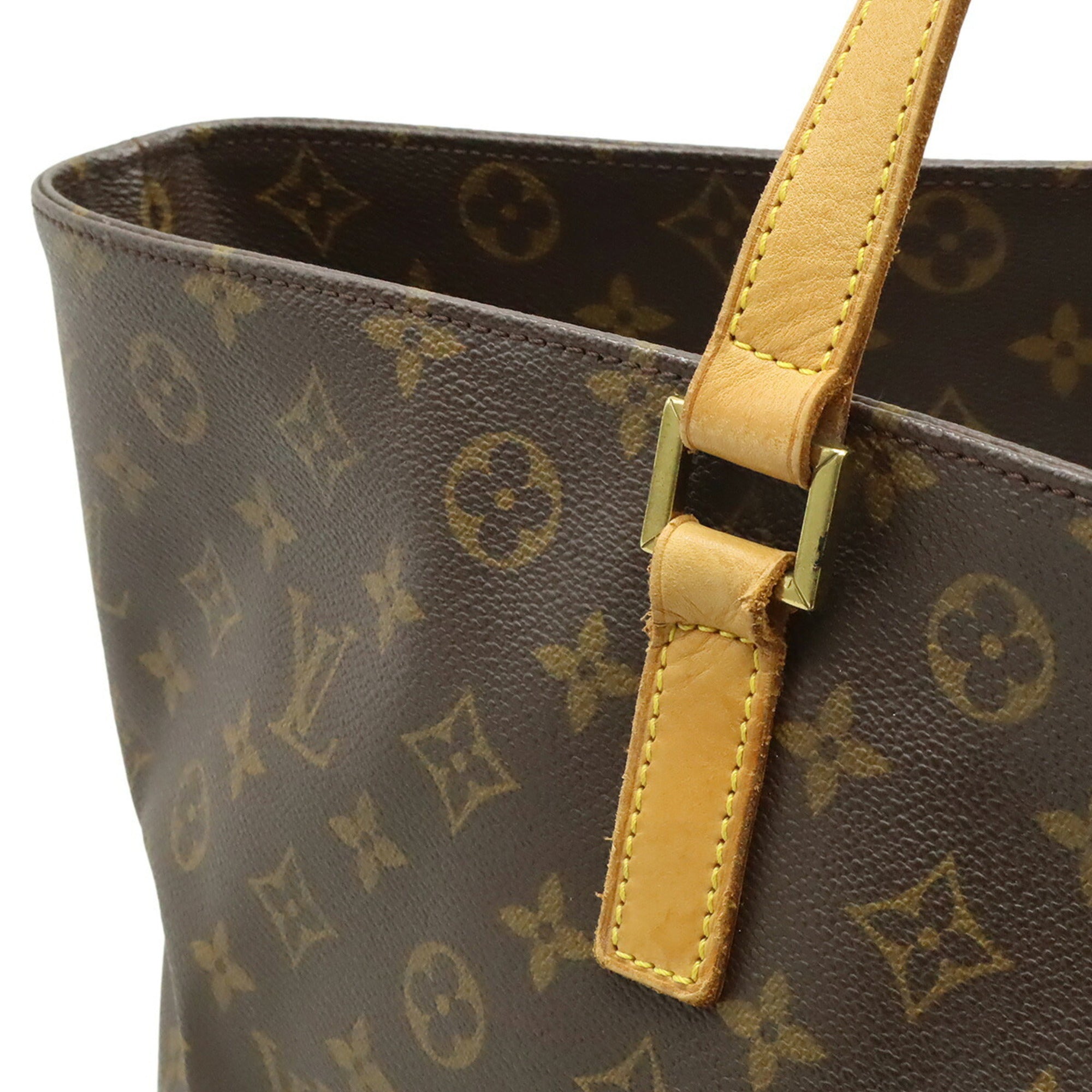 Louis Vuitton Brown Monogram Shoulder Bag Tote Bag (Pre-Owned)