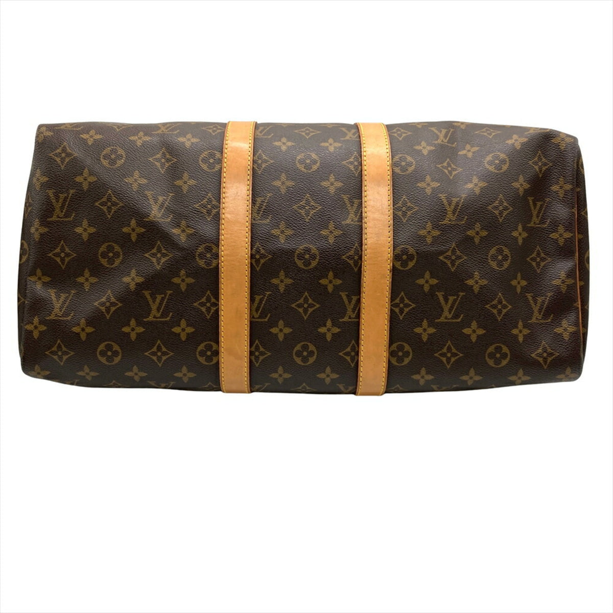 Louis Vuitton Brown Monogram Canvas Boston Bag (Pre-Owned)