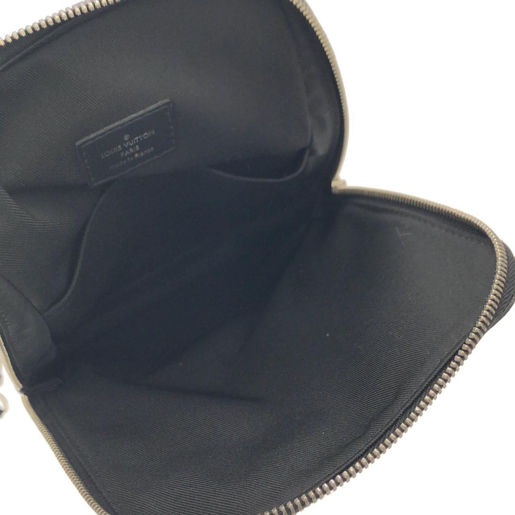 Louis Vuitton Graphite Coated Canvas Shoulder Bag (Pre-Owned)