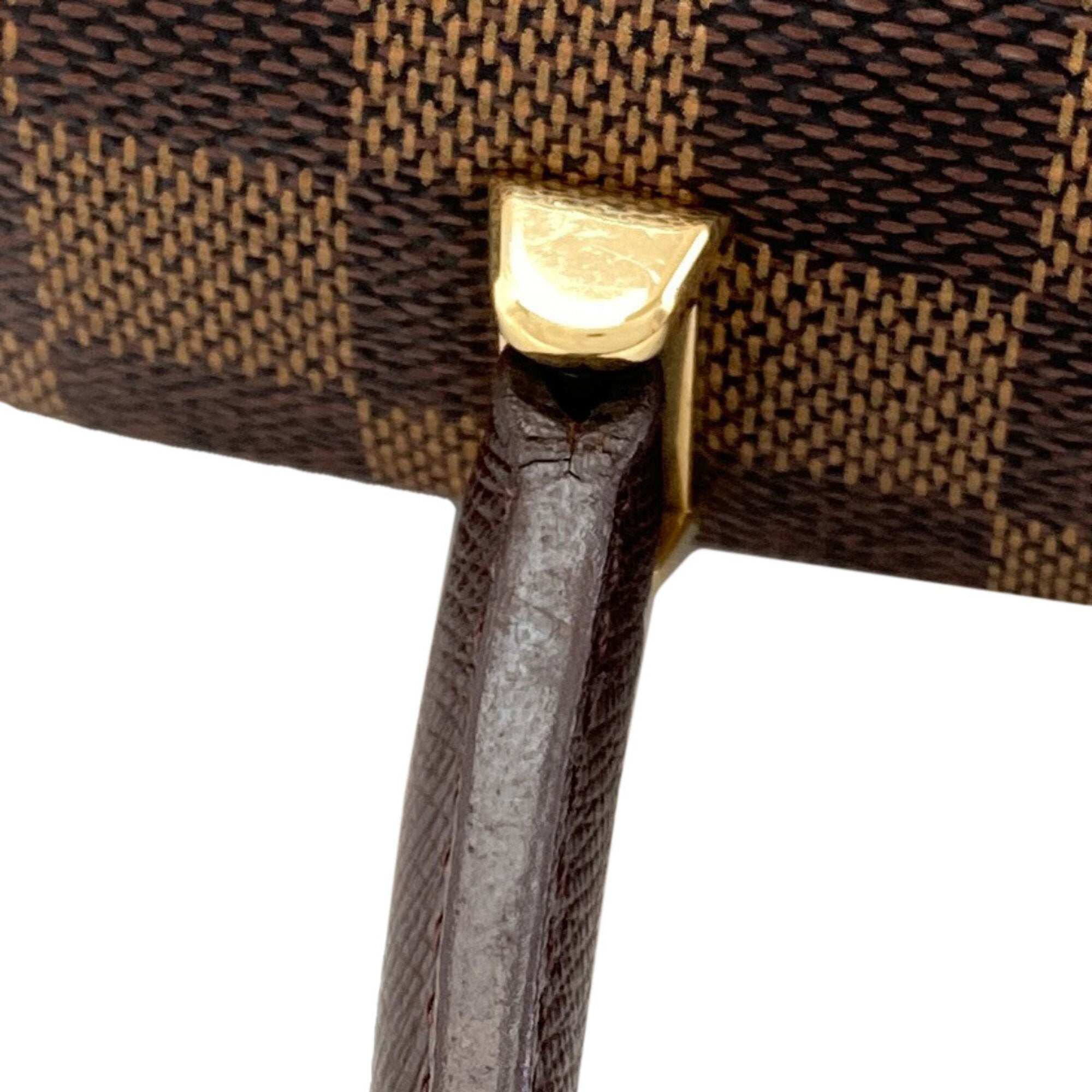 Louis Vuitton Damier Canvas Ebene Damier Canvas Handbag (Pre-Owned)