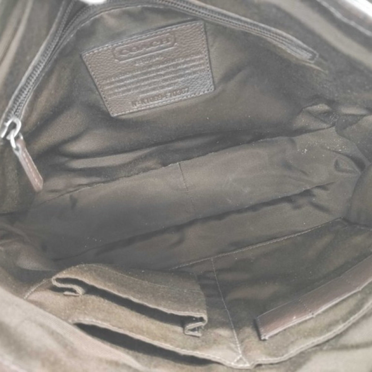 Coach Brown Leather Briefcase (Pre-Owned)