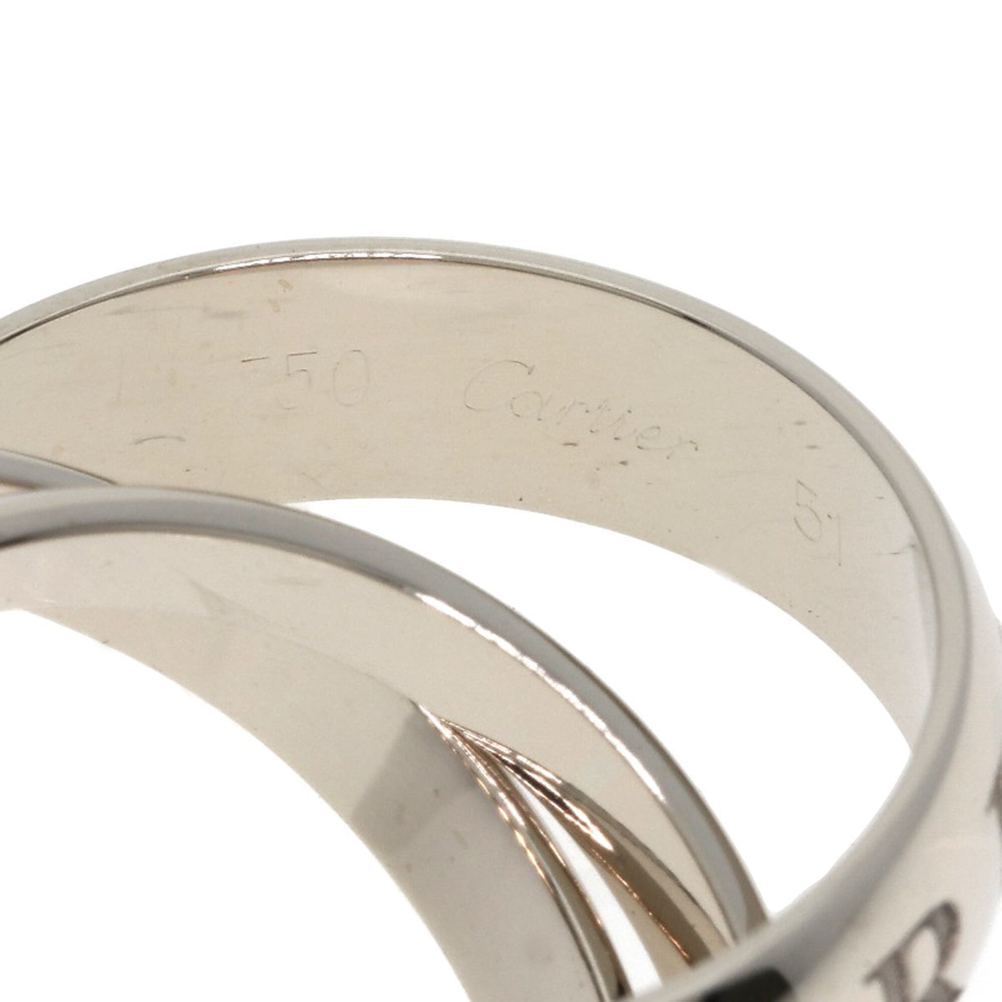 Cartier Trinity White Gold (18K) Band Ring (Pre-Owned)