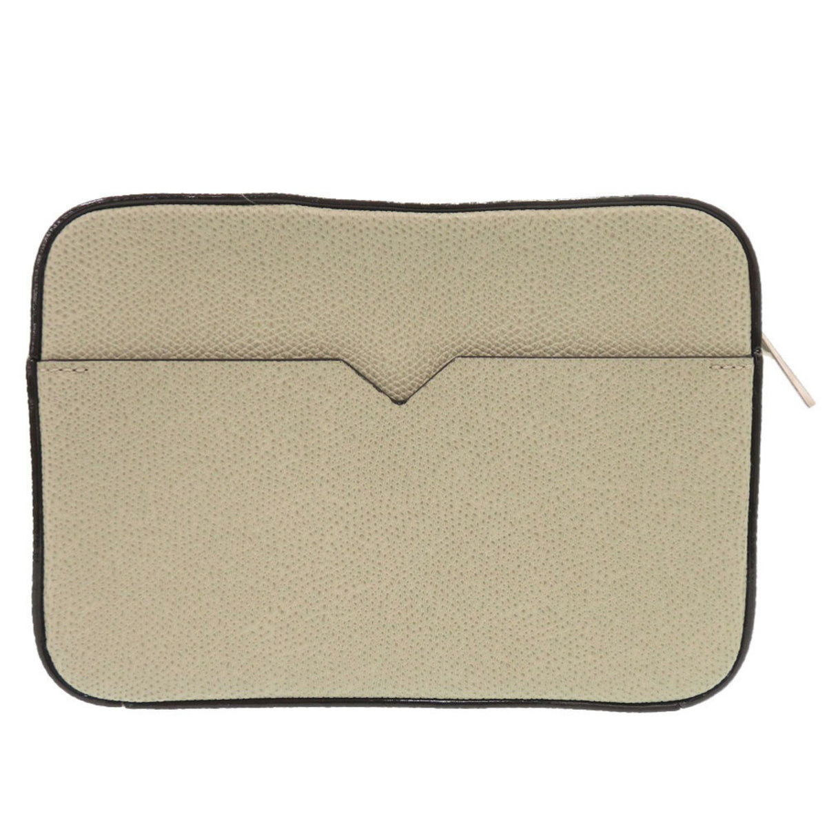 Valextra Green Leather Shoulder Bag (Pre-Owned)