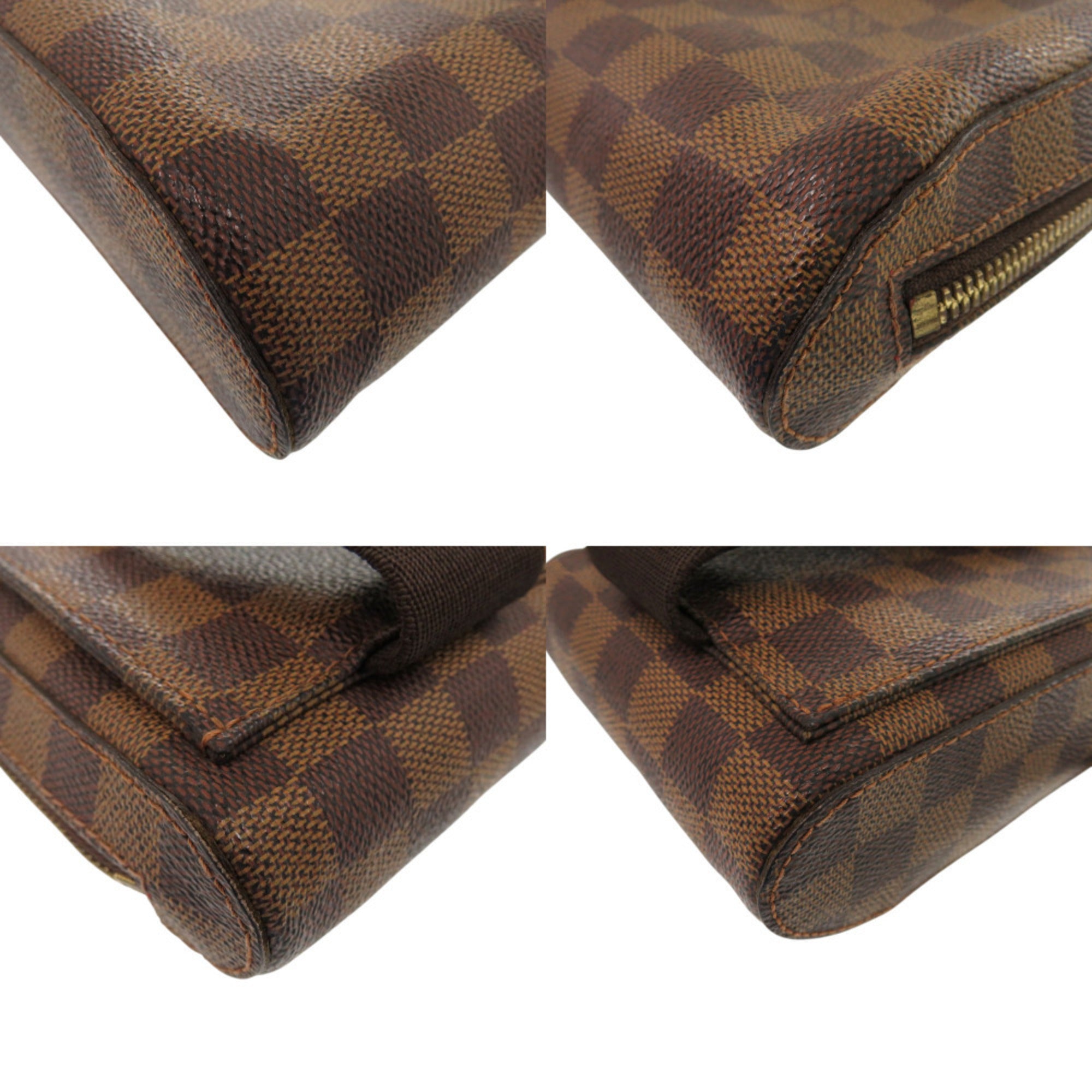 Louis Vuitton Ebene Damier Canvas Sling Bag (Pre-Owned)