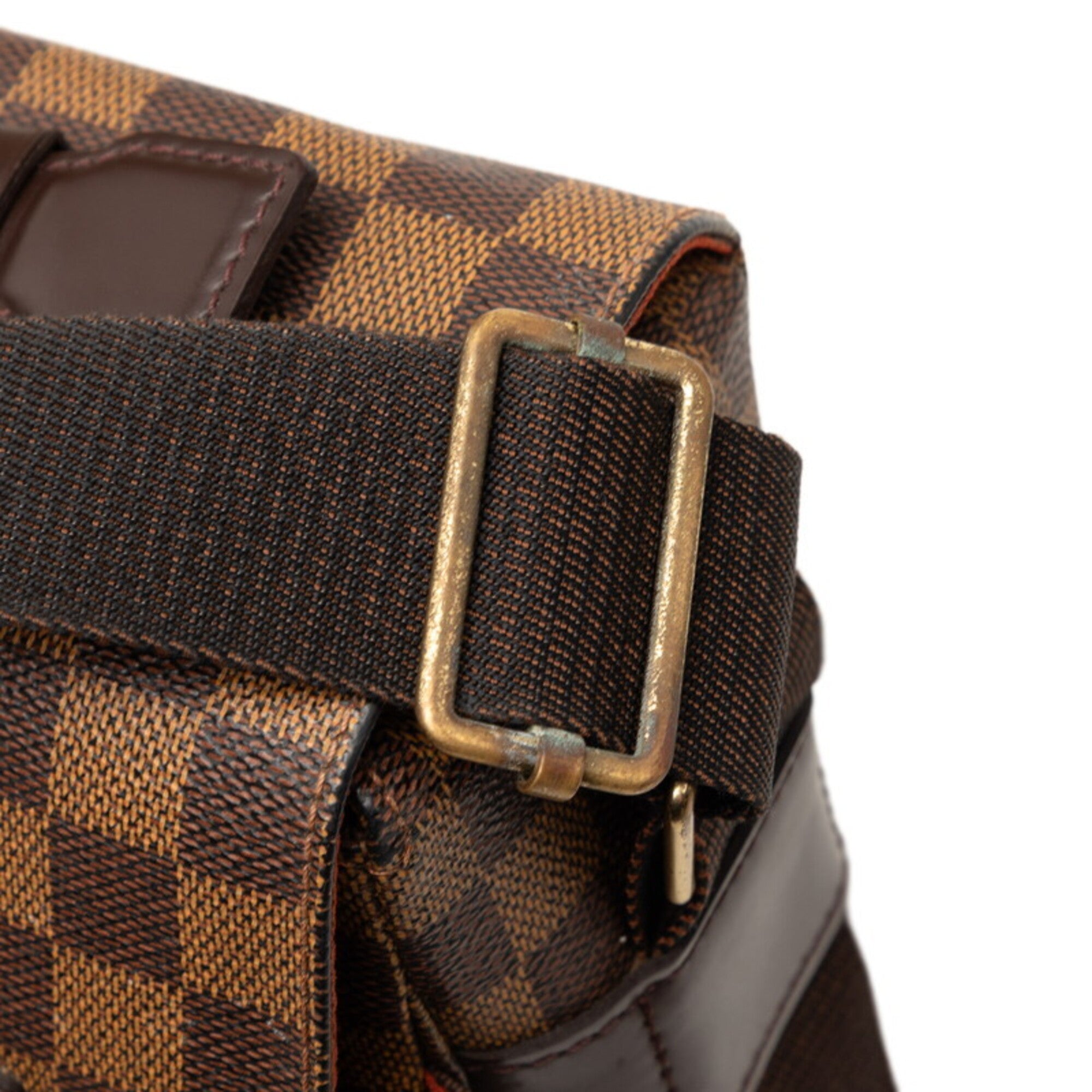 Louis Vuitton Brown Pvc Leather Handbag Shoulder Bag (Pre-Owned)