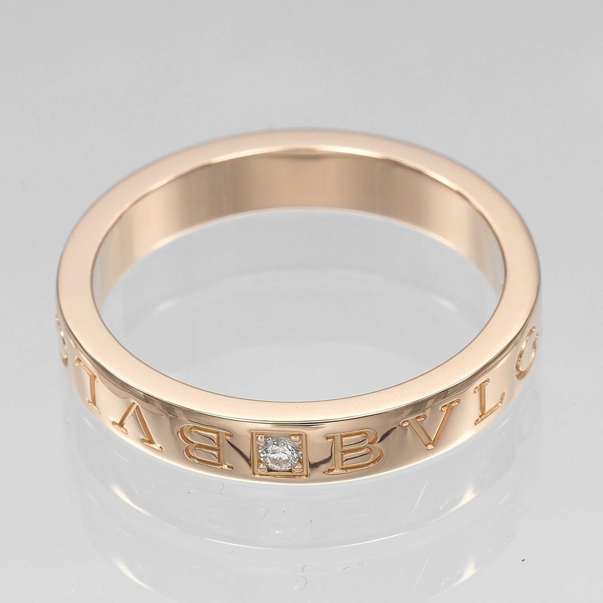 Bvlgari Pink Gold (18K) Band Ring (Pre-Owned)