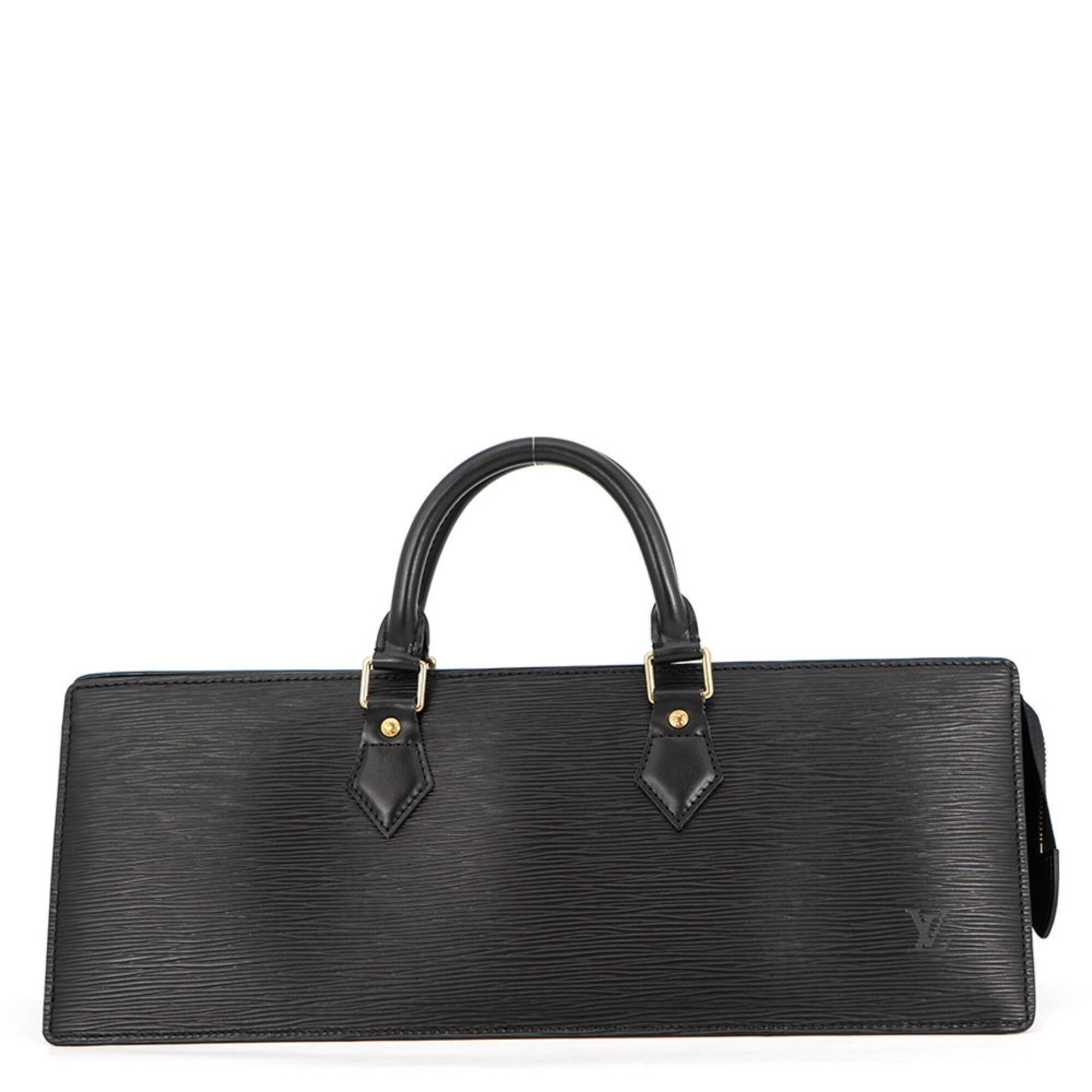 Louis Vuitton Black Noir Epi Leather Handbag (Pre-Owned)