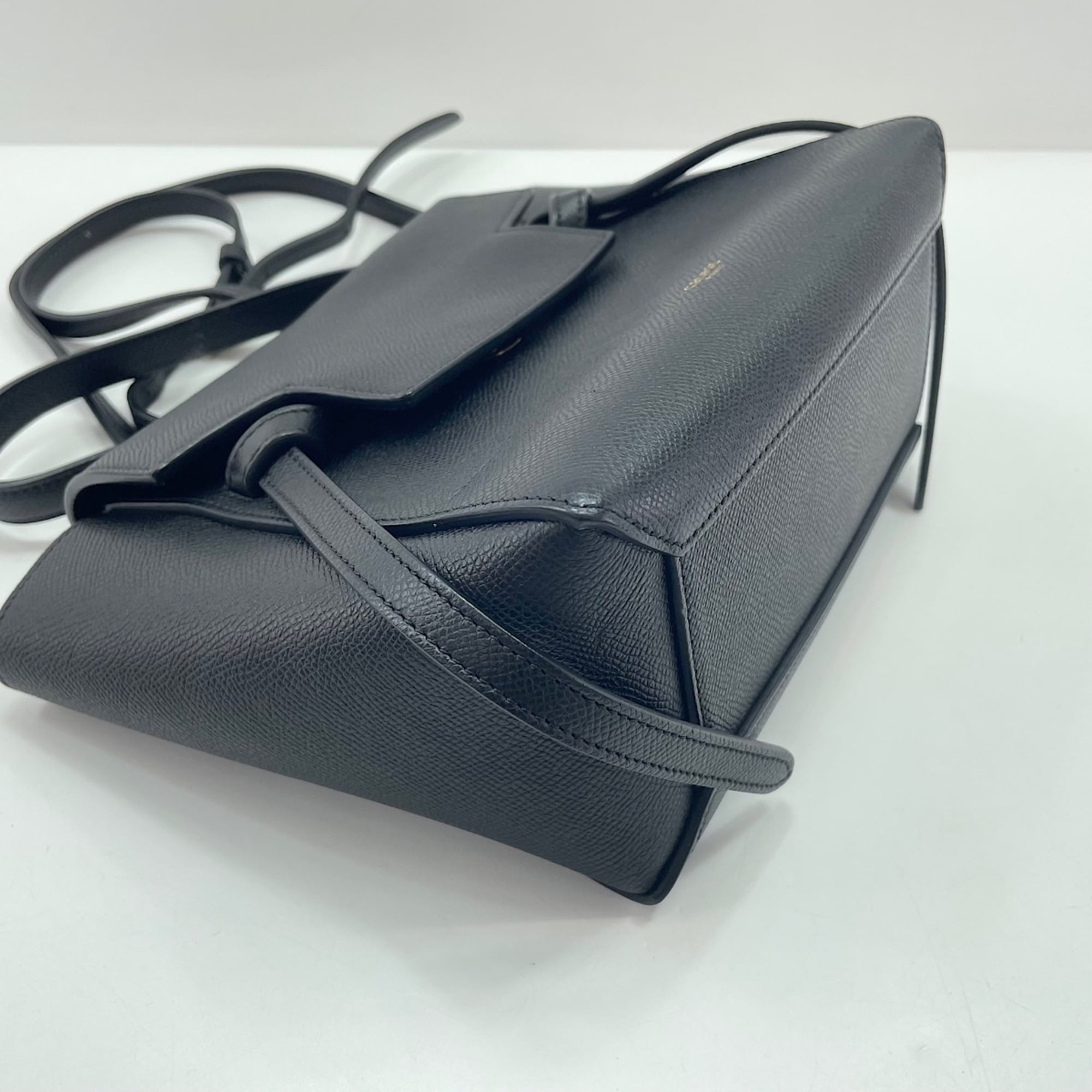 Celine Gray Handbag Shoulder Bag (Pre-Owned)