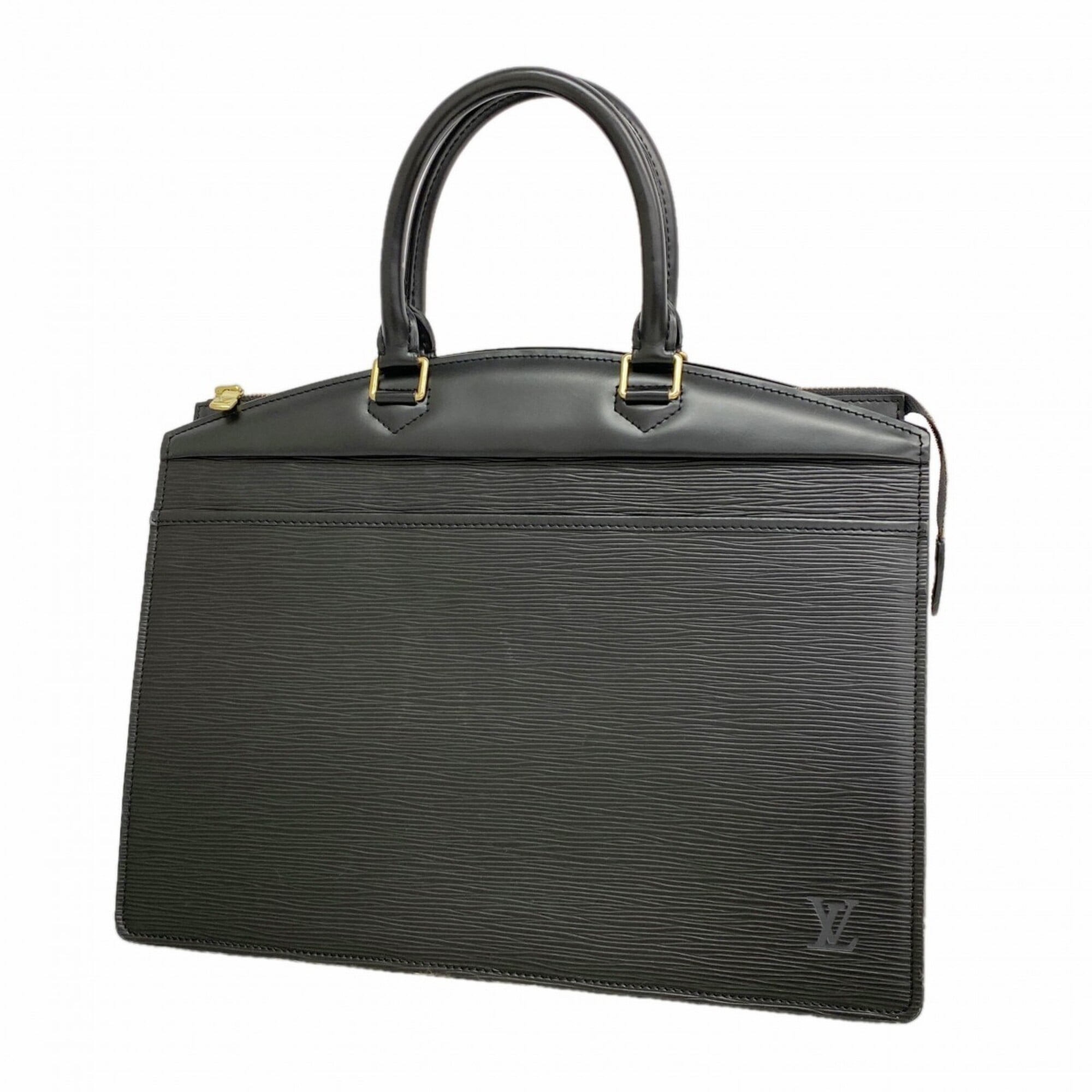 Louis Vuitton Noir Handbag (Pre-Owned)