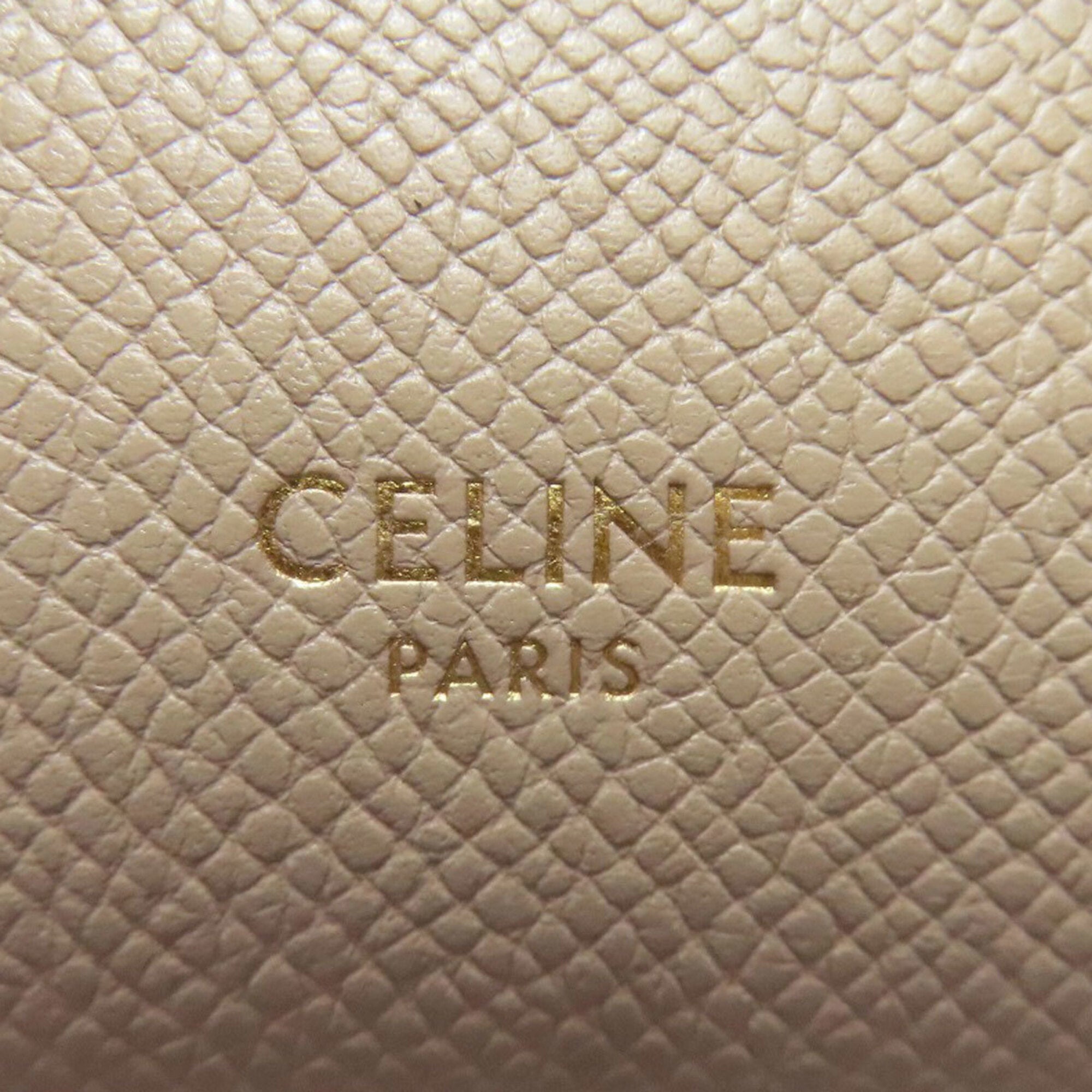 Celine Beige Leather Handbag (Pre-Owned)