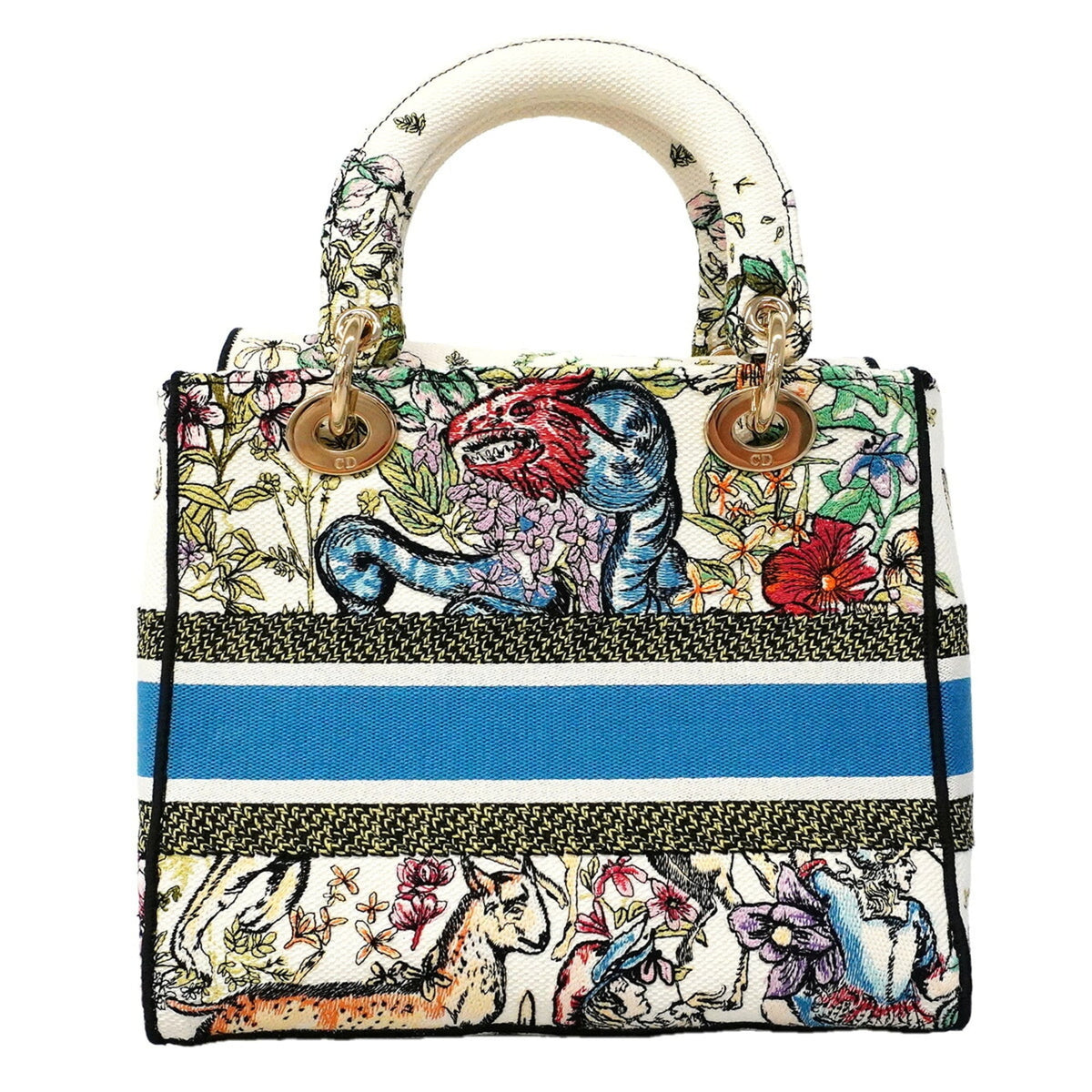 Christian Dior Multi-Color Canvas Handbag (Pre-Owned)