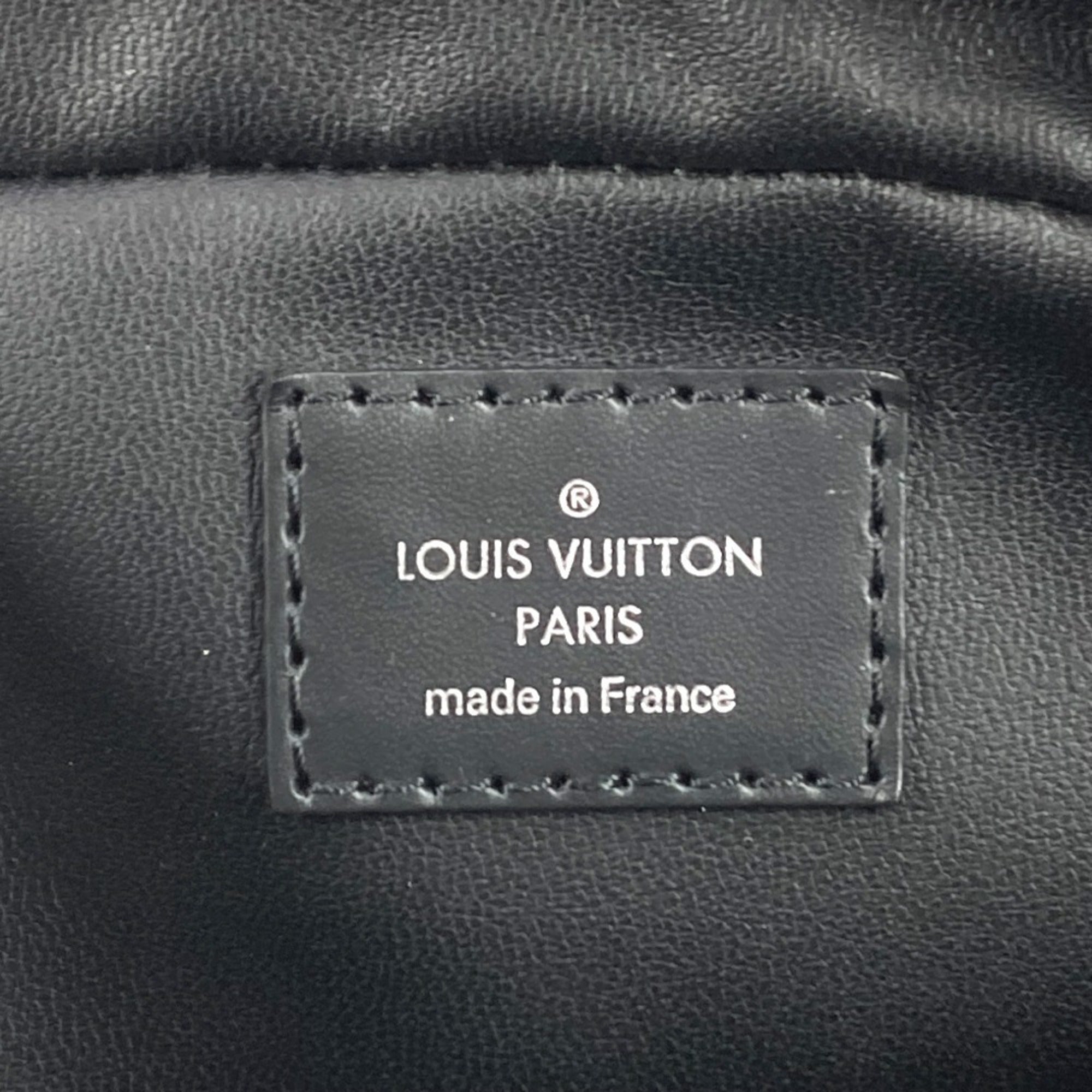 Louis Vuitton Black Monogram Eclipse Canvas Clutch Bag Pouch (Pre-Owned)