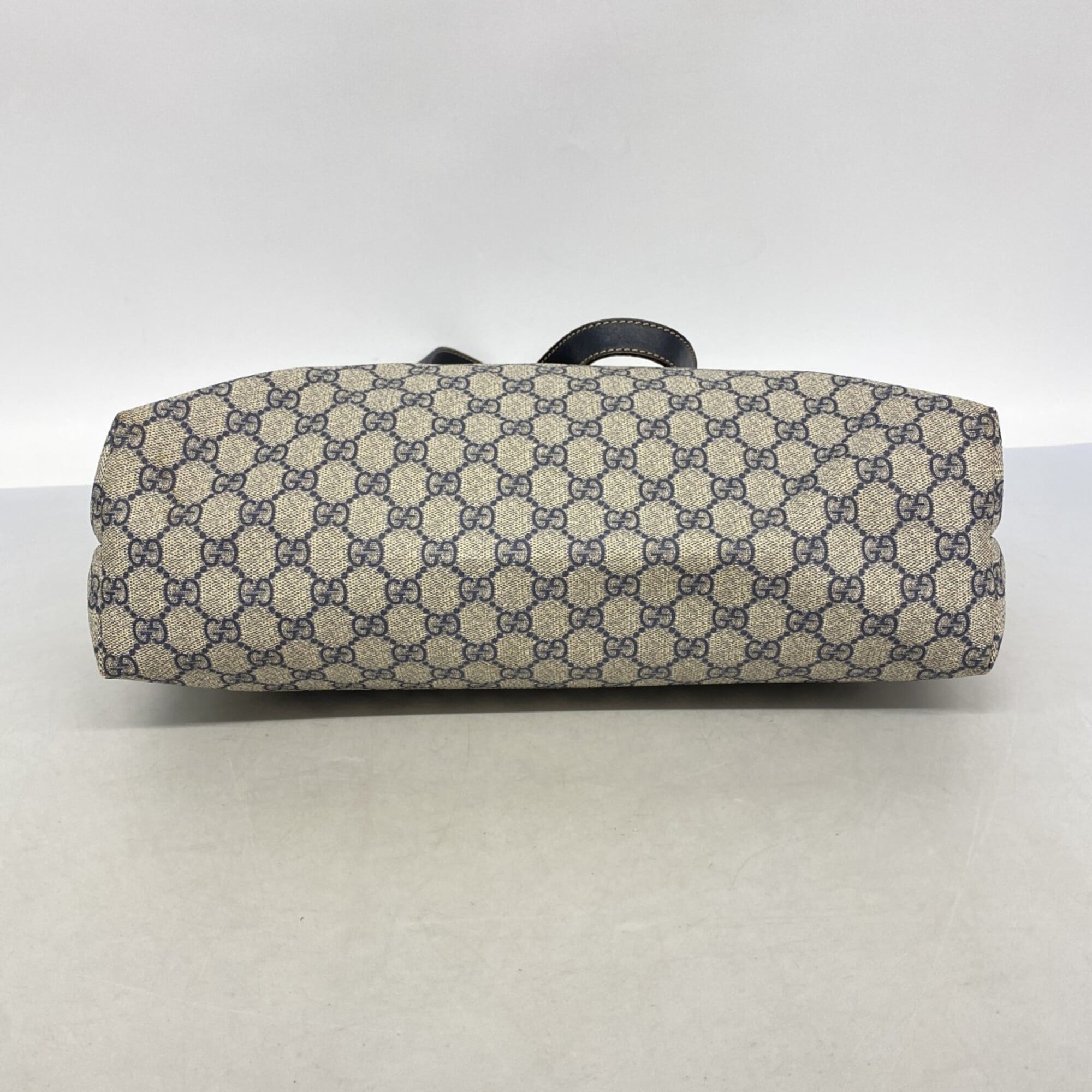 Gucci Navy Pvc Tote Bag (Pre-Owned)