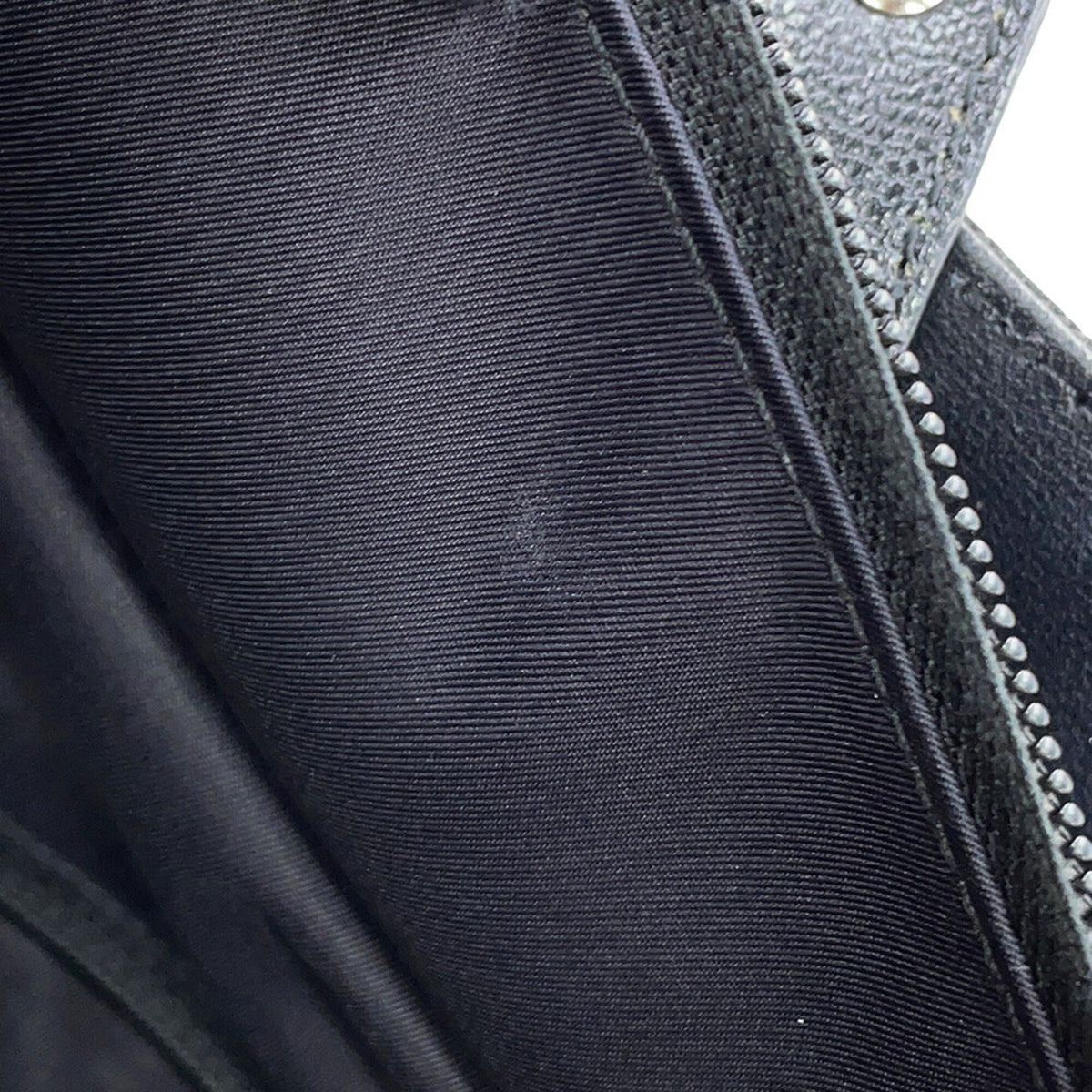 Chanel Black Leather Canvas Tote Bag (Pre-Owned)