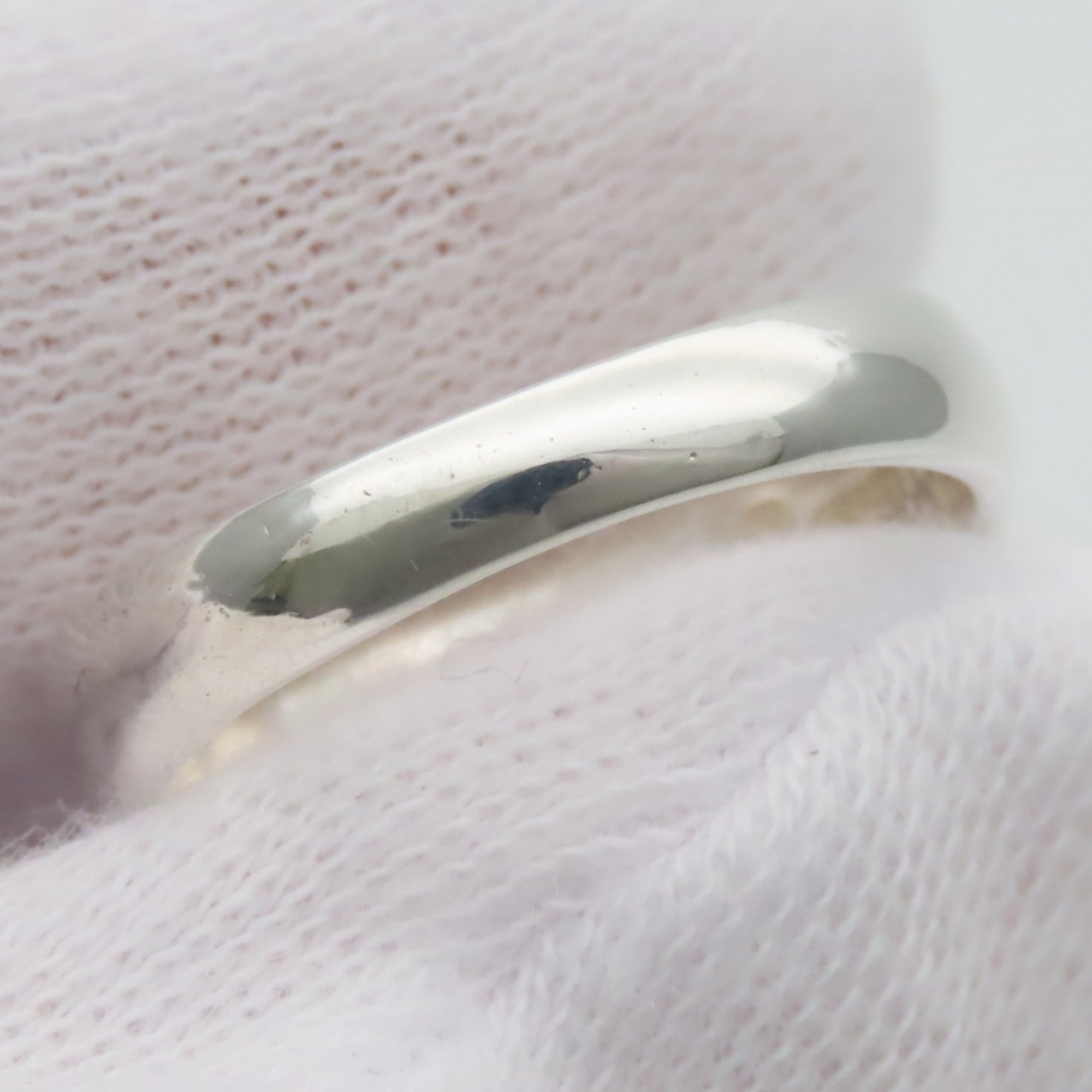 Tiffany Silver Sterling Silver Band Ring (Pre-Owned)