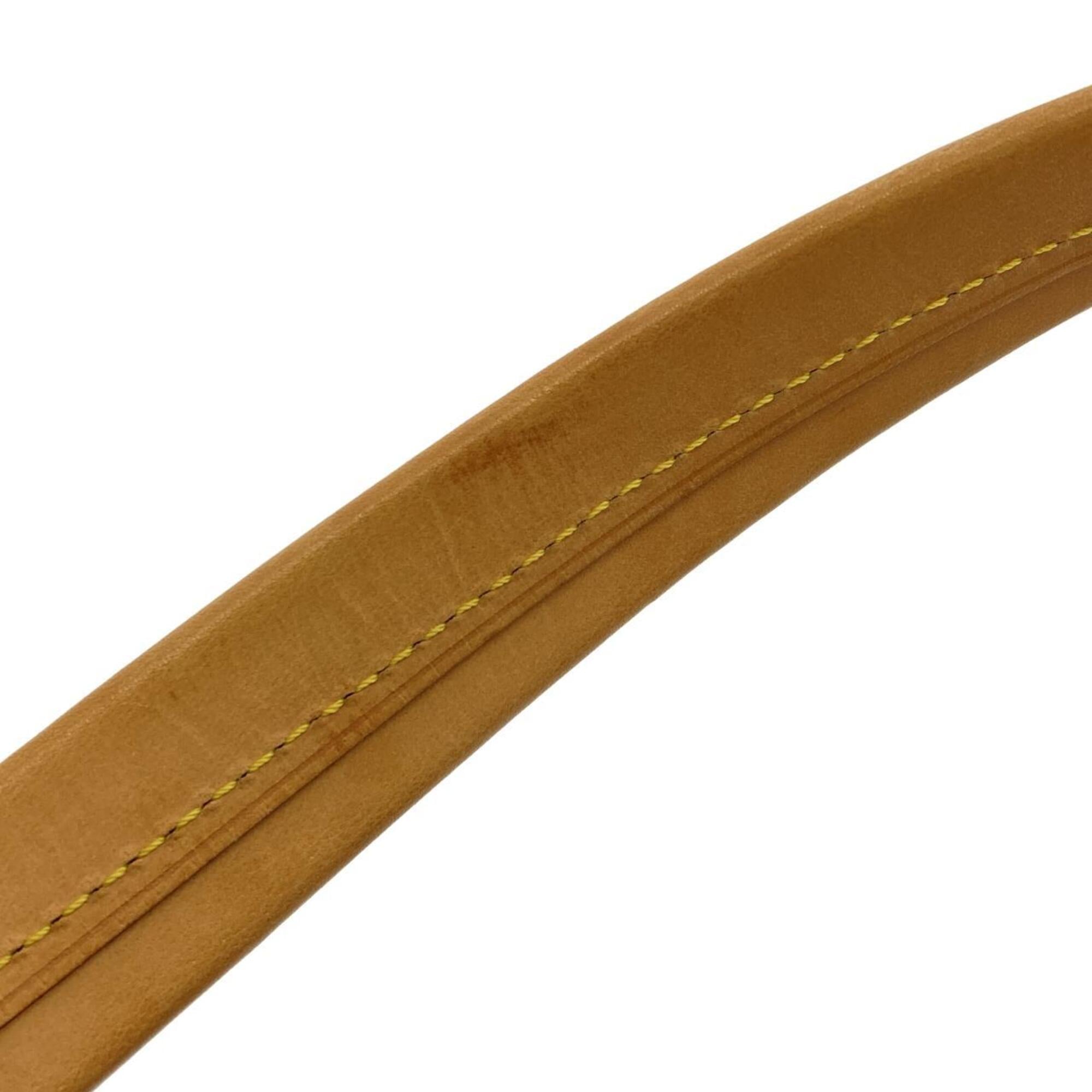 Louis Vuitton Marron Monogram Coated Canvas Shoulder Bag (Pre-Owned)