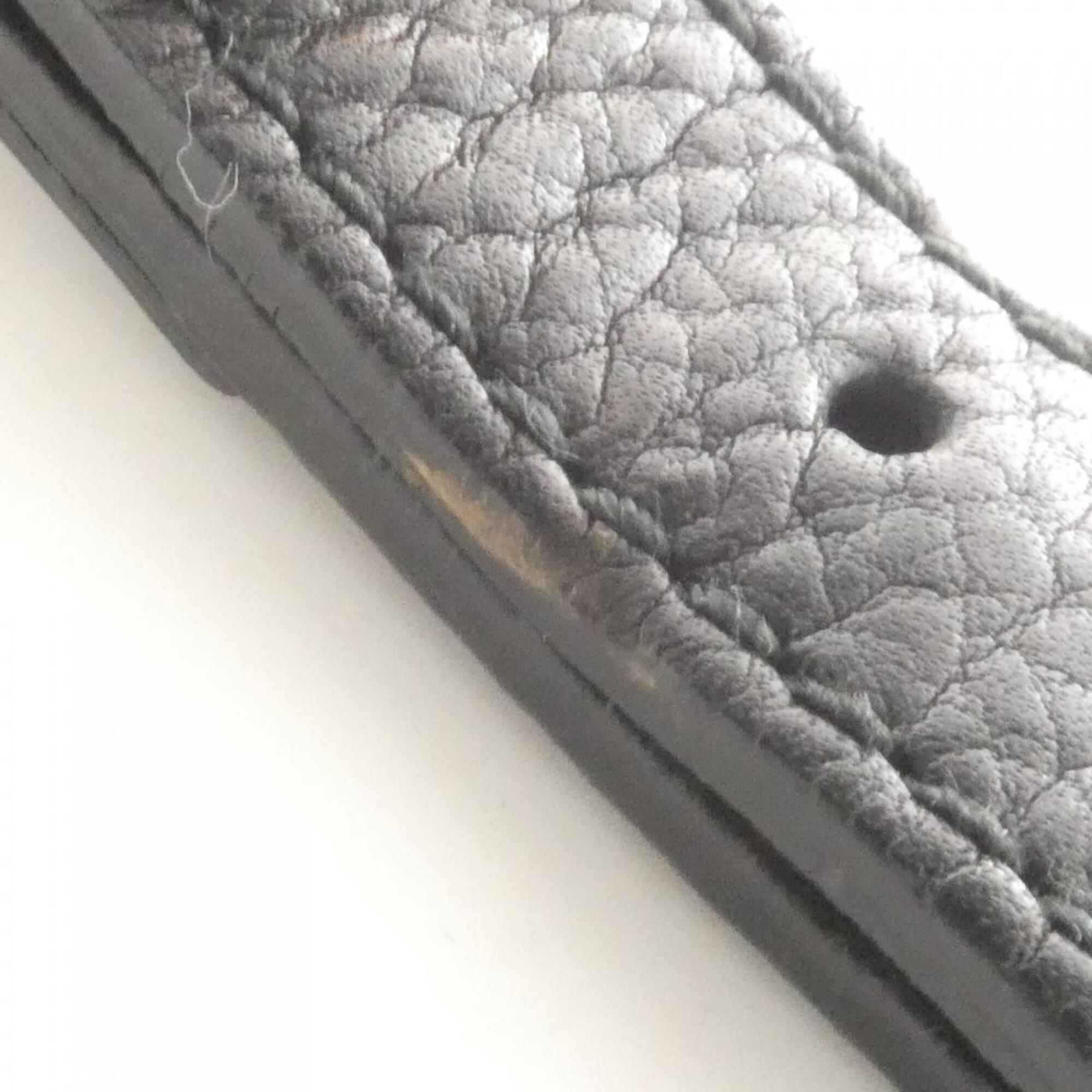 Gucci Black Leather Handbag (Pre-Owned)