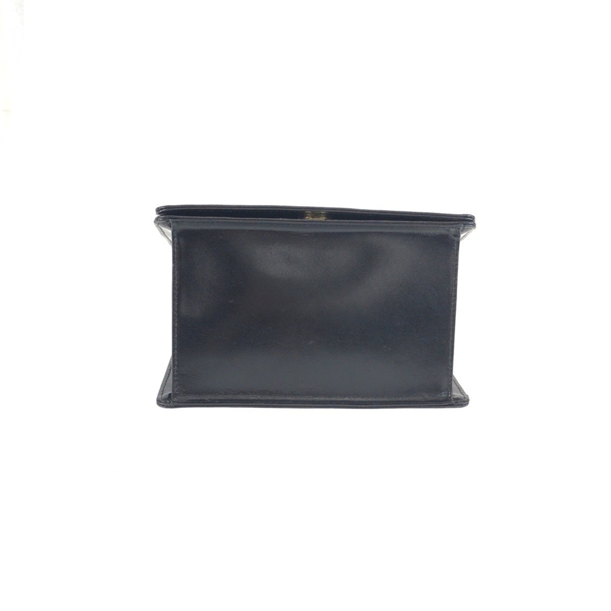 Versace Black Leather Handbag (Pre-Owned)