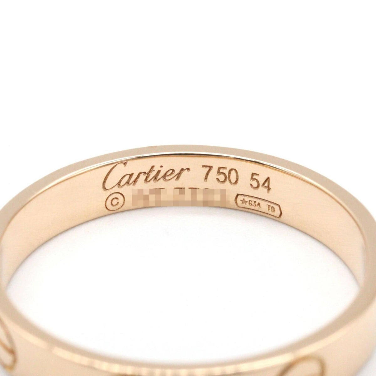 Cartier Pink Gold Pink Gold (18K) Band Ring (Pre-Owned)