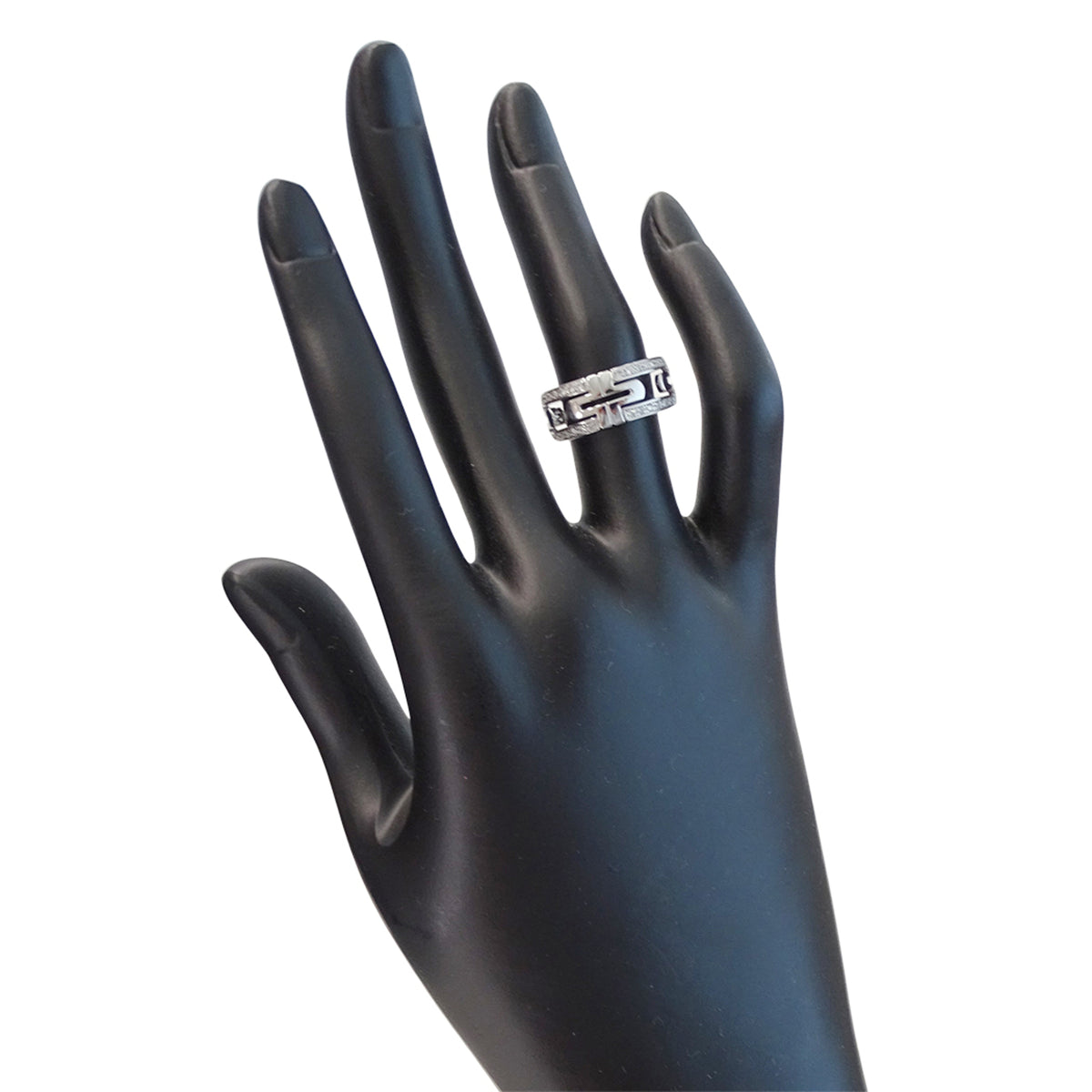 Bvlgari White Gold White Gold (18K) Band Ring (Pre-Owned)