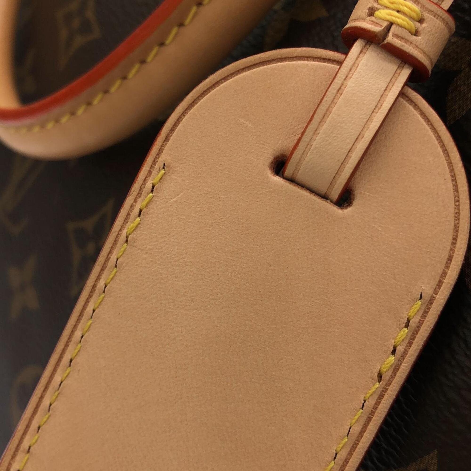 Louis Vuitton Marron Coated Canvas Handbag (Pre-Owned)