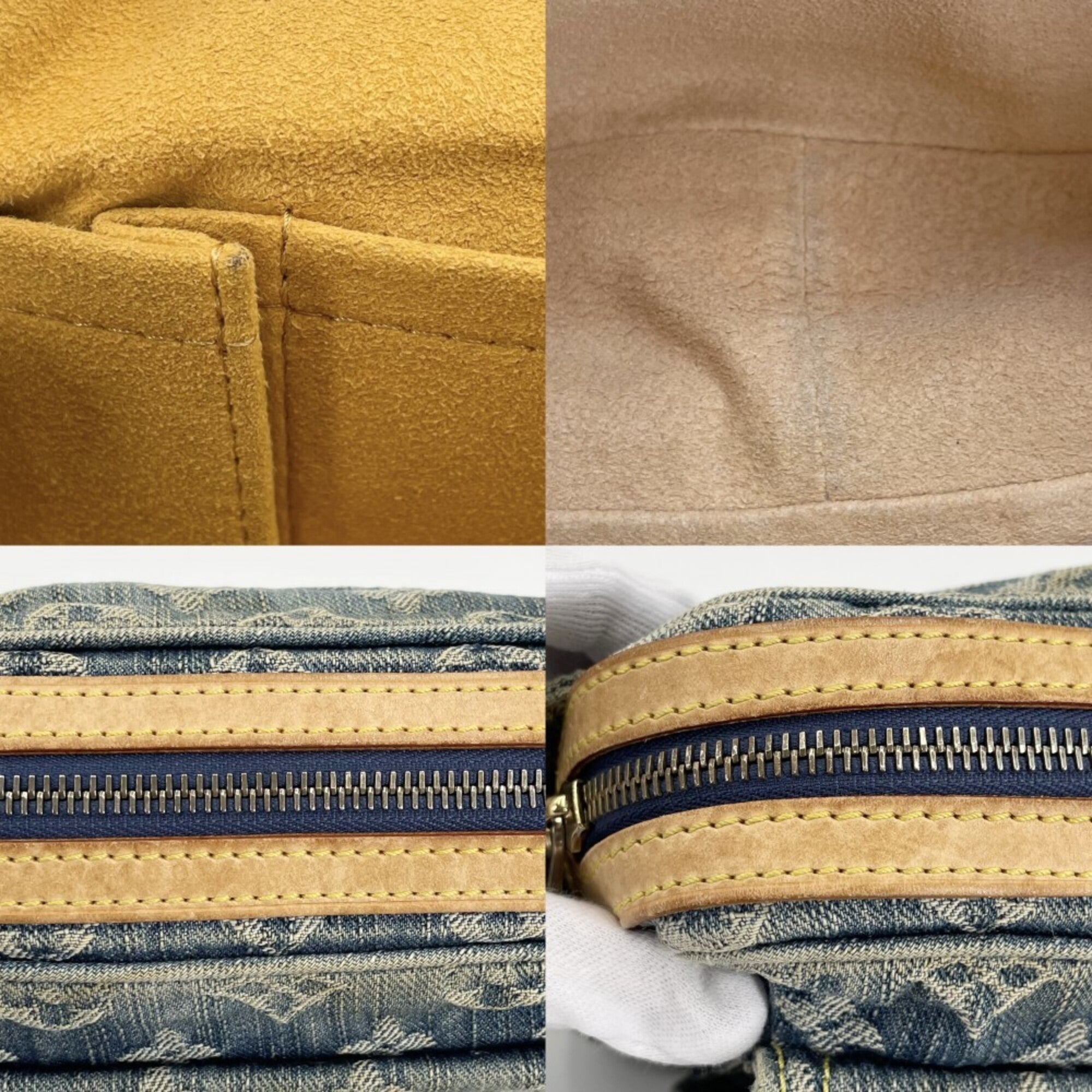 Louis Vuitton Monogram Denim Blue Monogram Denim Fanny Pack (Pre-Owned)