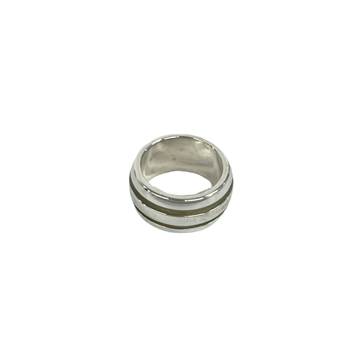 Tiffany Silver Silver 925 Band Ring (Pre-Owned)