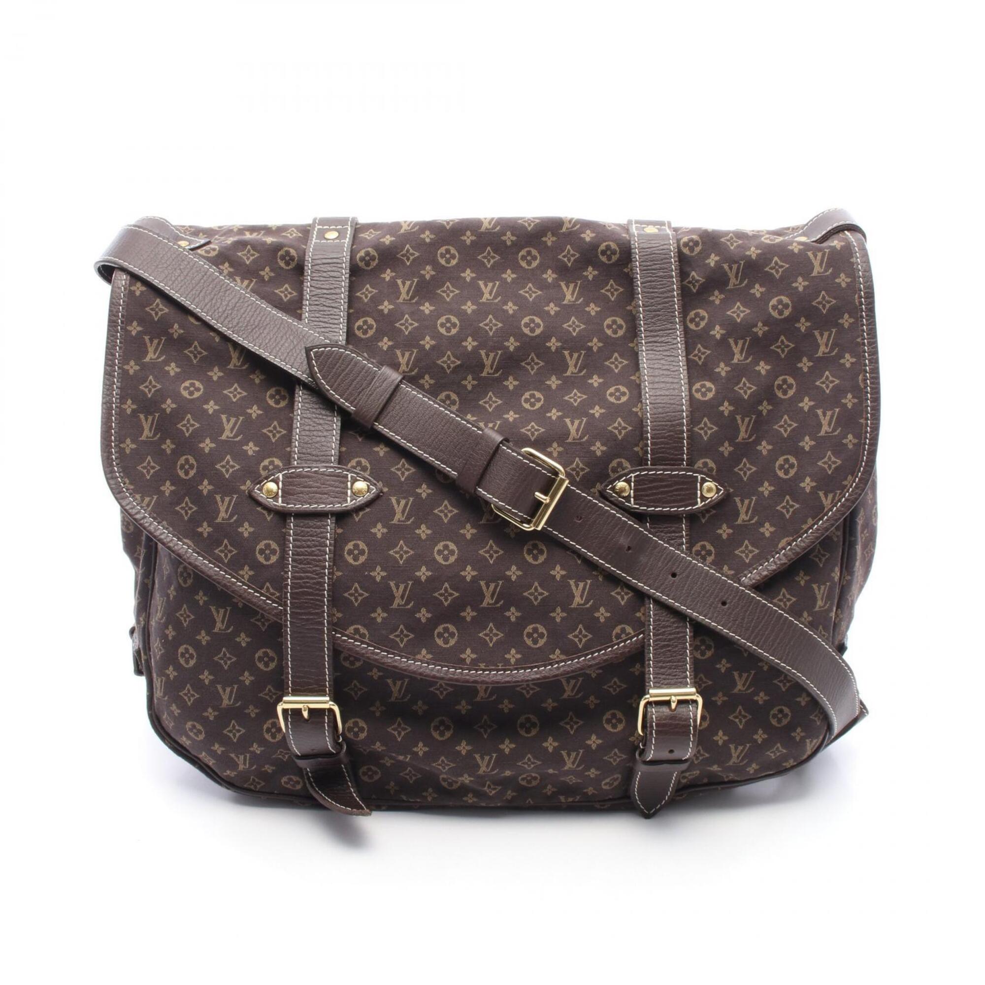 Louis Vuitton Brown Ebene Handbag Shoulder Bag (Pre-Owned)