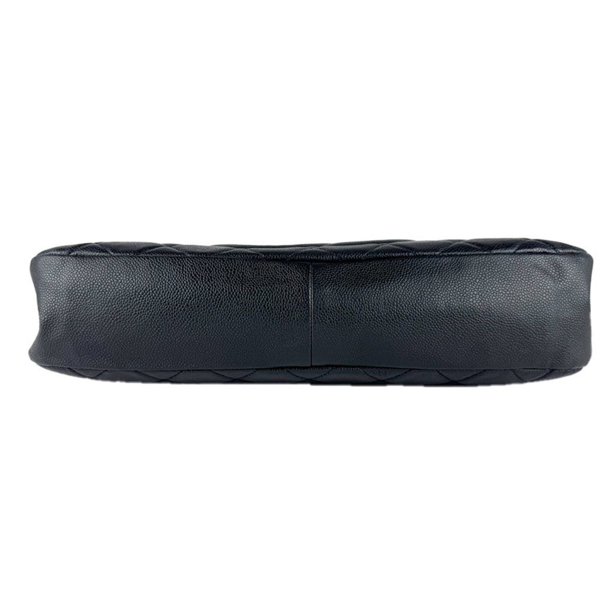 Chanel Black Grained Calfskin Shoulder Bag (Pre-Owned)
