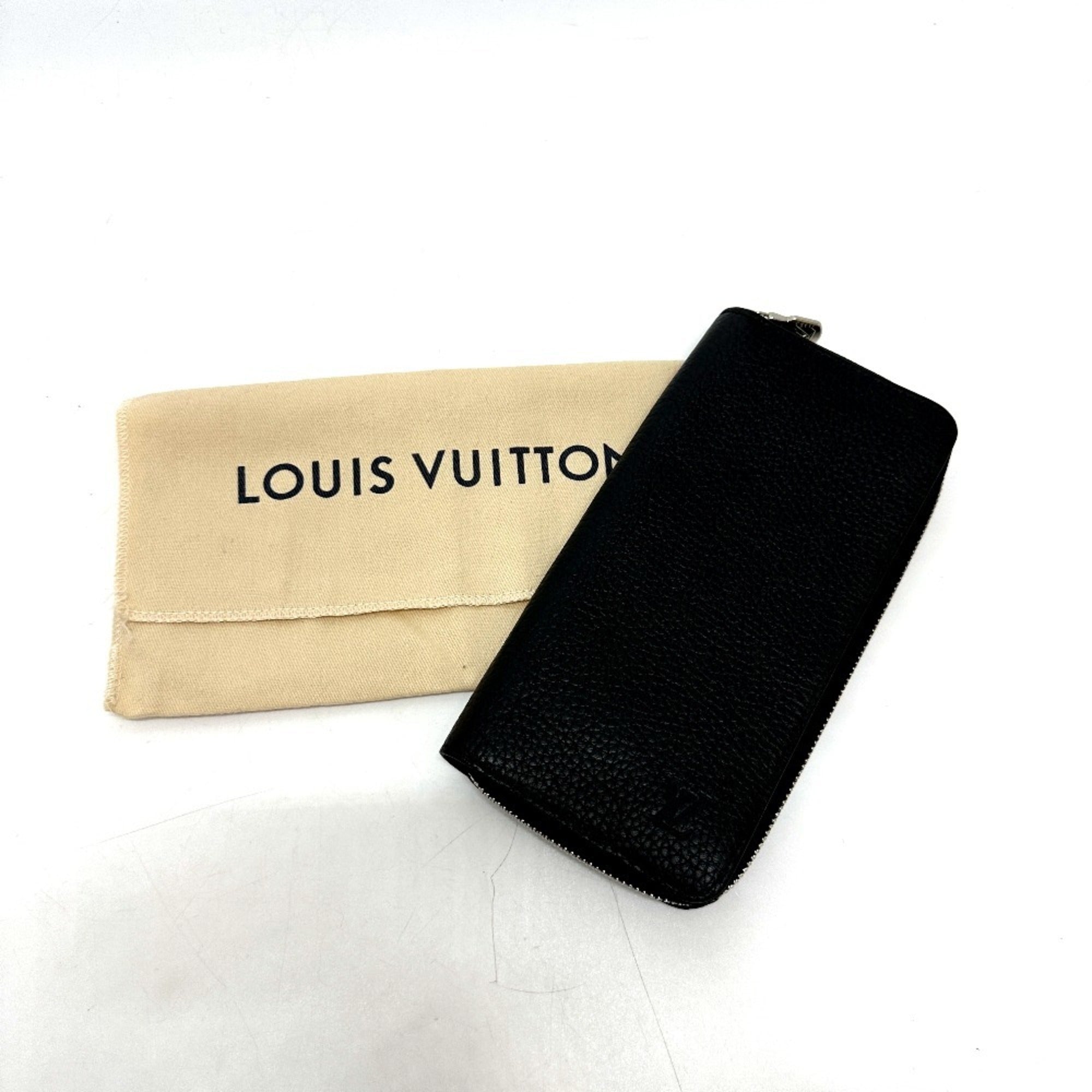 Louis Vuitton Black Long Wallet (Bi-Fold) (Pre-Owned)