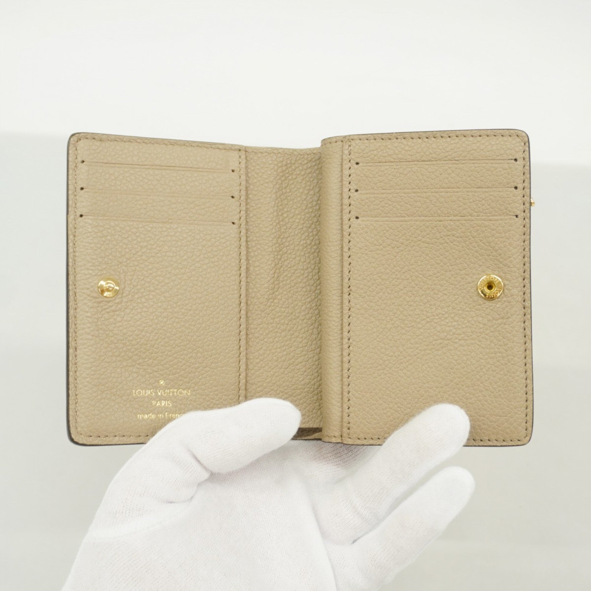 Louis Vuitton Cream Tourterelle Wallet (Bi-Fold) (Pre-Owned)