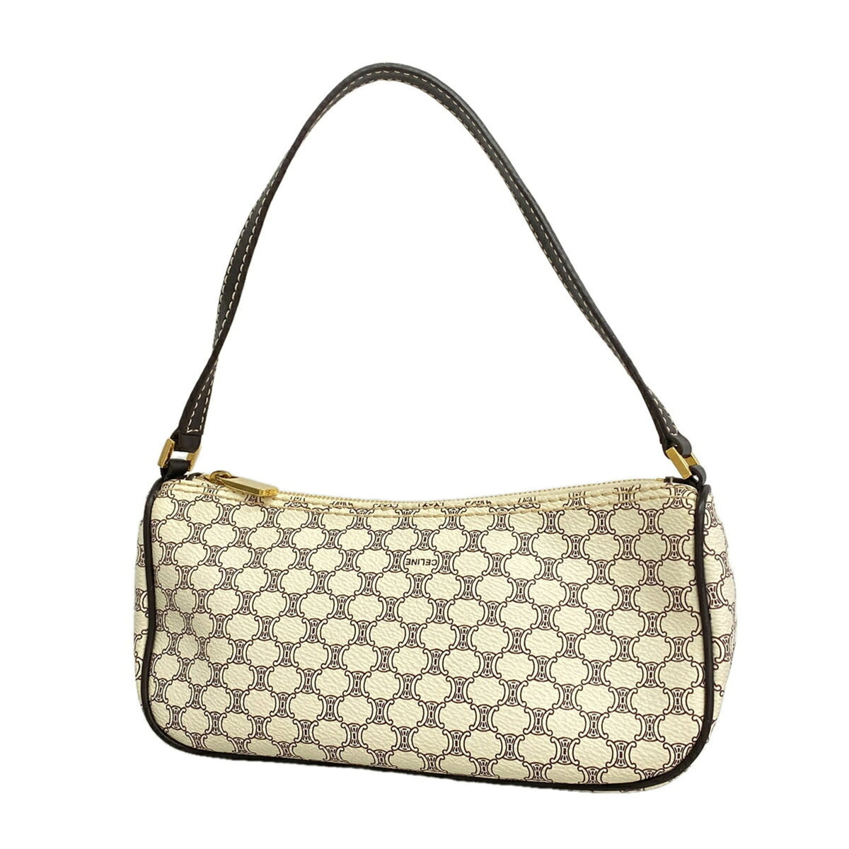 Celine White Pvc Handbag (Pre-Owned)