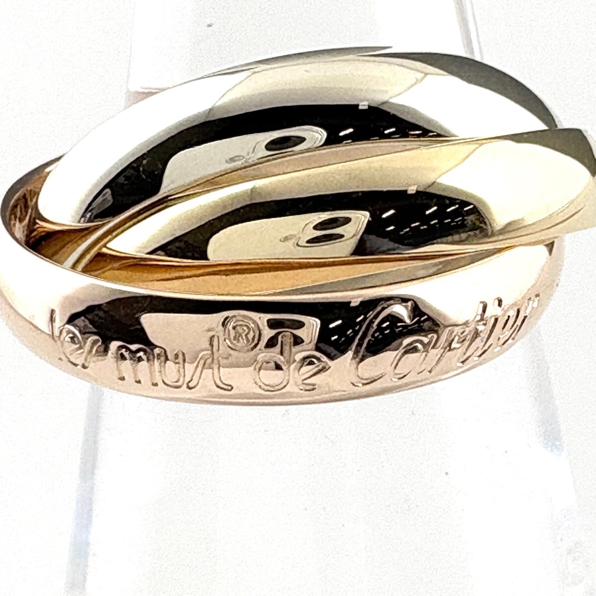Cartier Yellow Gold (18K) Pink Gold (18K) White Gold (18K) Band Ring (Pre-Owned)