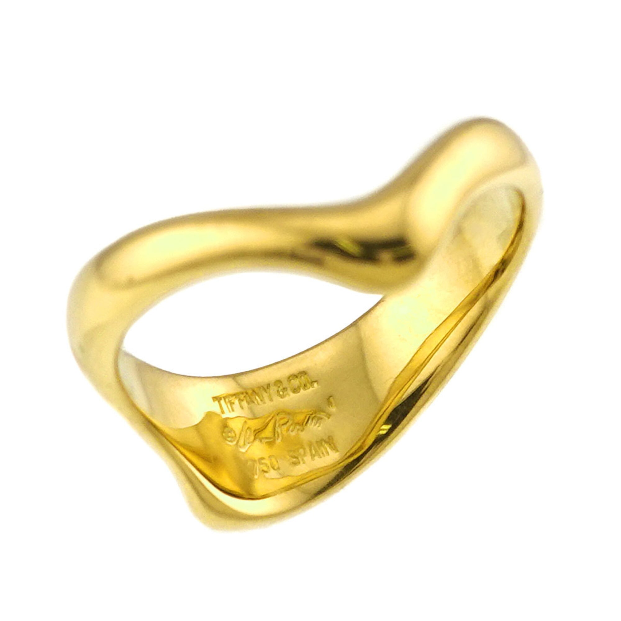 Tiffany Yellow Gold (18K) Band Ring (Pre-Owned)