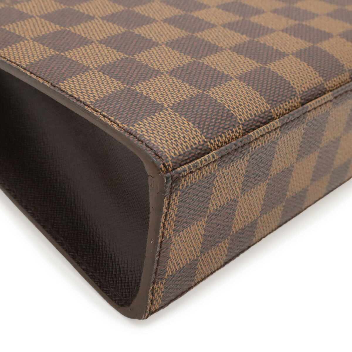 Louis Vuitton Brown Damier Canvas Handbag (Pre-Owned)