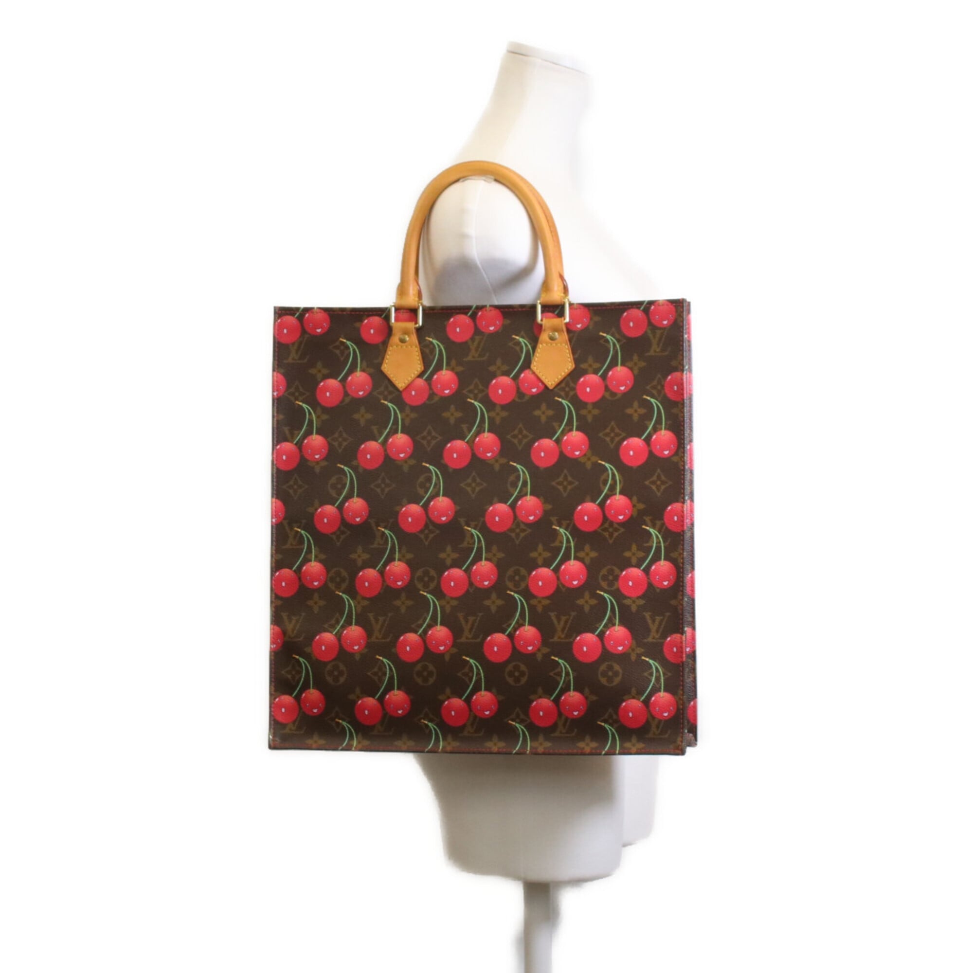 Louis Vuitton Beige Monogram Cherry Blossom Tote Bag (Pre-Owned)