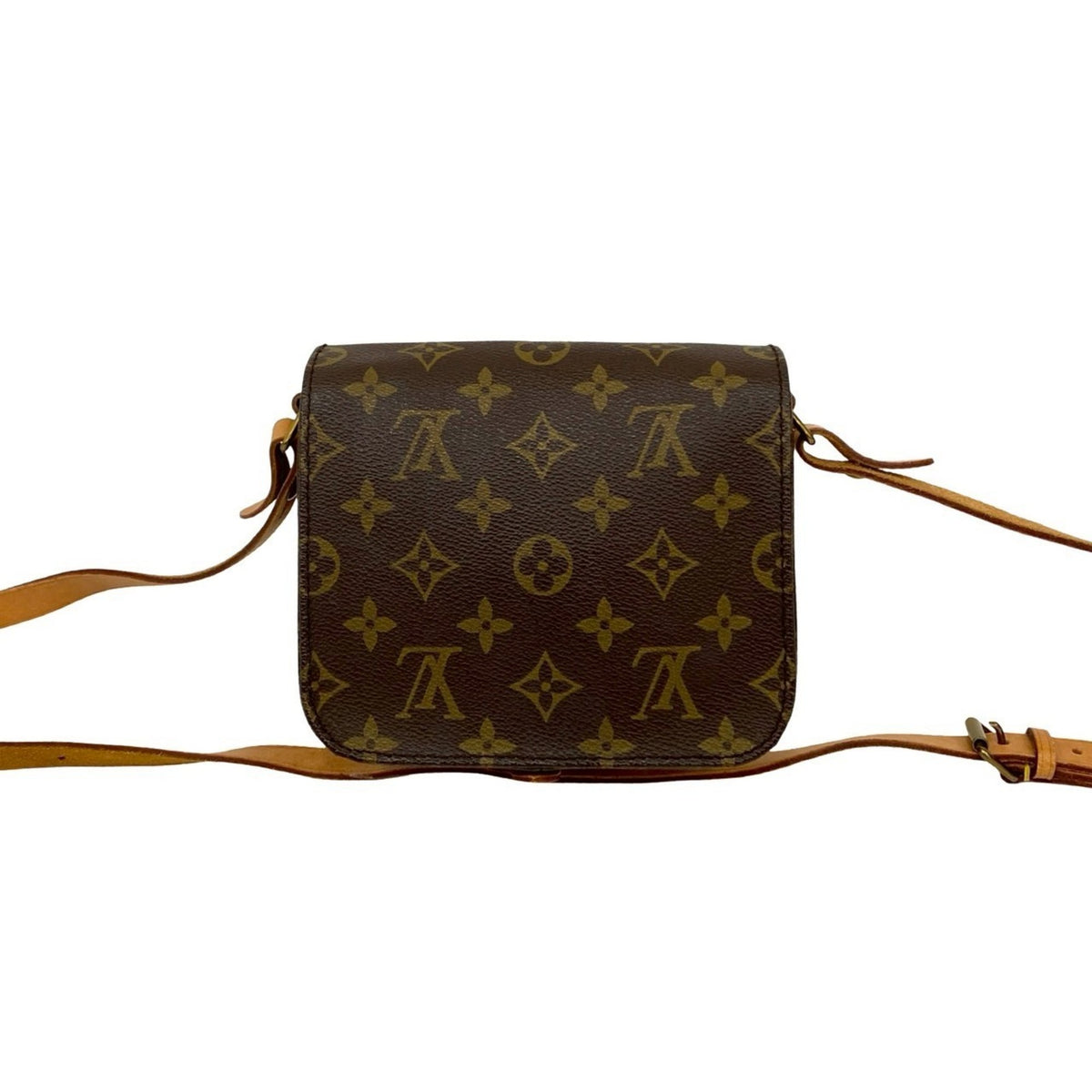 Louis Vuitton Brown Leather Pvc Pochette Shoulder Bag (Pre-Owned)