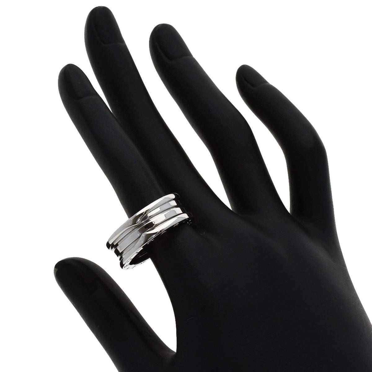 Bvlgari White Gold (18K) Band Ring (Pre-Owned)