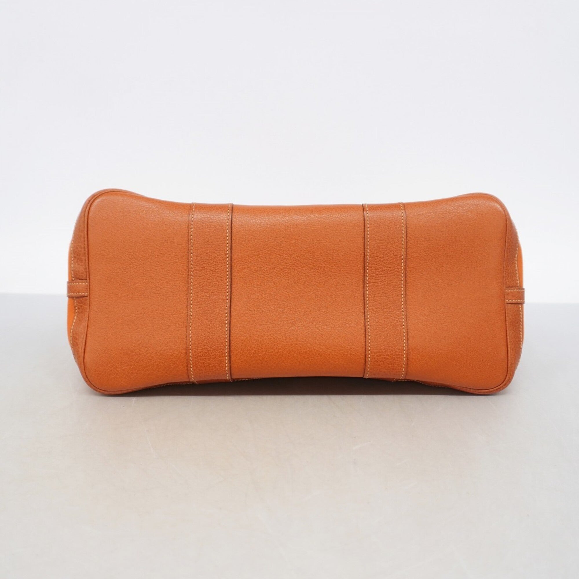 Hermes Orange Toile Officier Tote Bag (Pre-Owned)