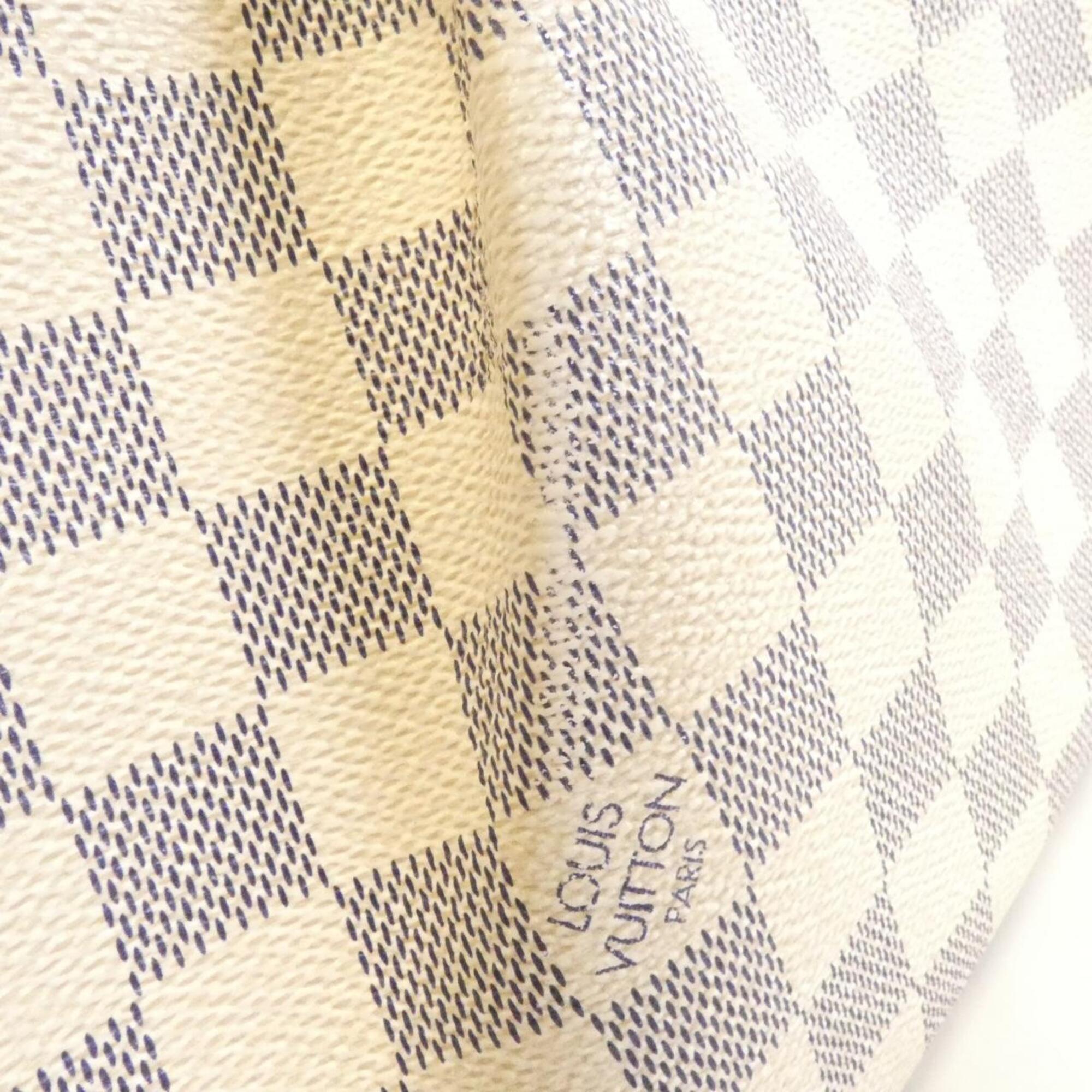 Louis Vuitton Azur Coated Canvas Shoulder Bag (Pre-Owned)