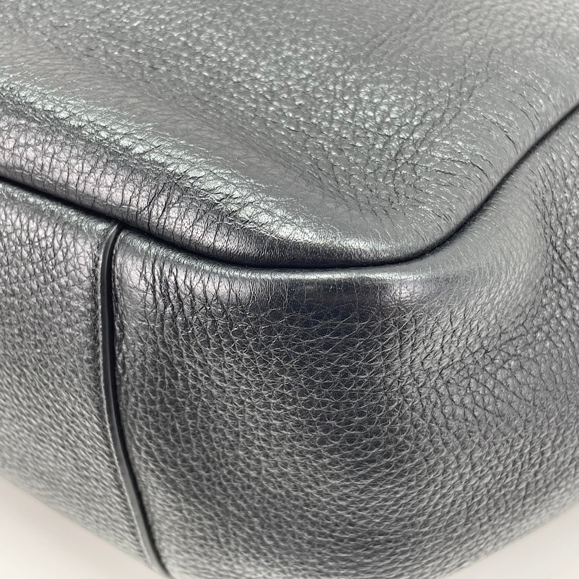 Yves Saint Laurent Cassandre Black Tote Bag (Pre-Owned)
