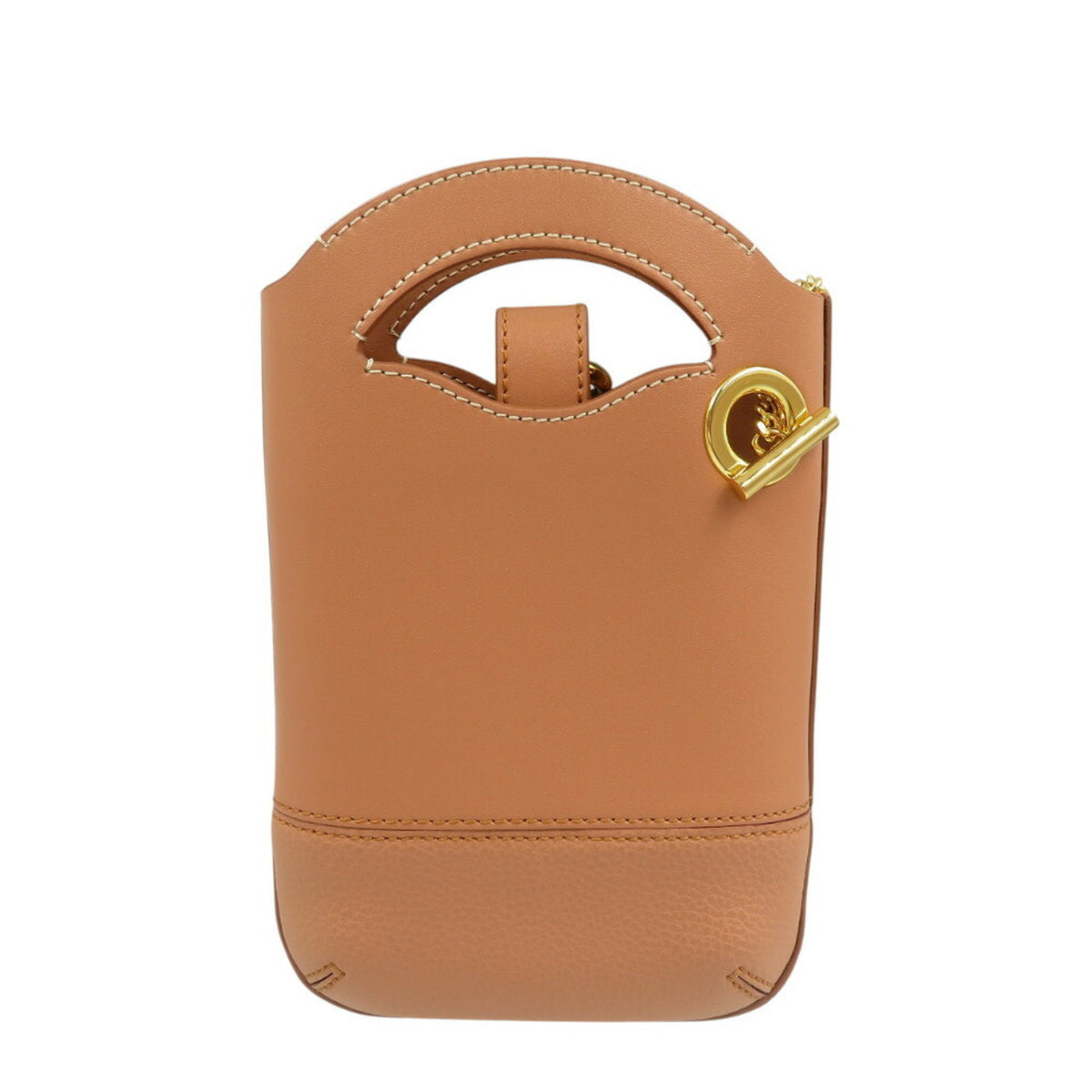 Chloé Brown Leather Pouch (Pre-Owned)