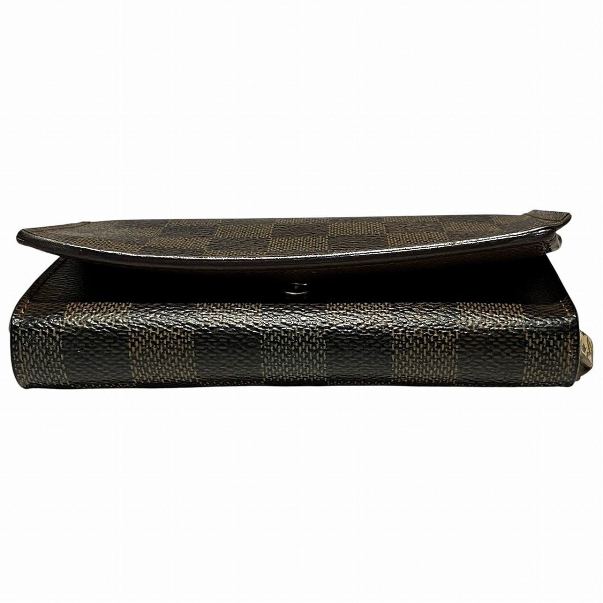 Louis Vuitton Damier Brown Wallet (Bi-Fold) (Pre-Owned)