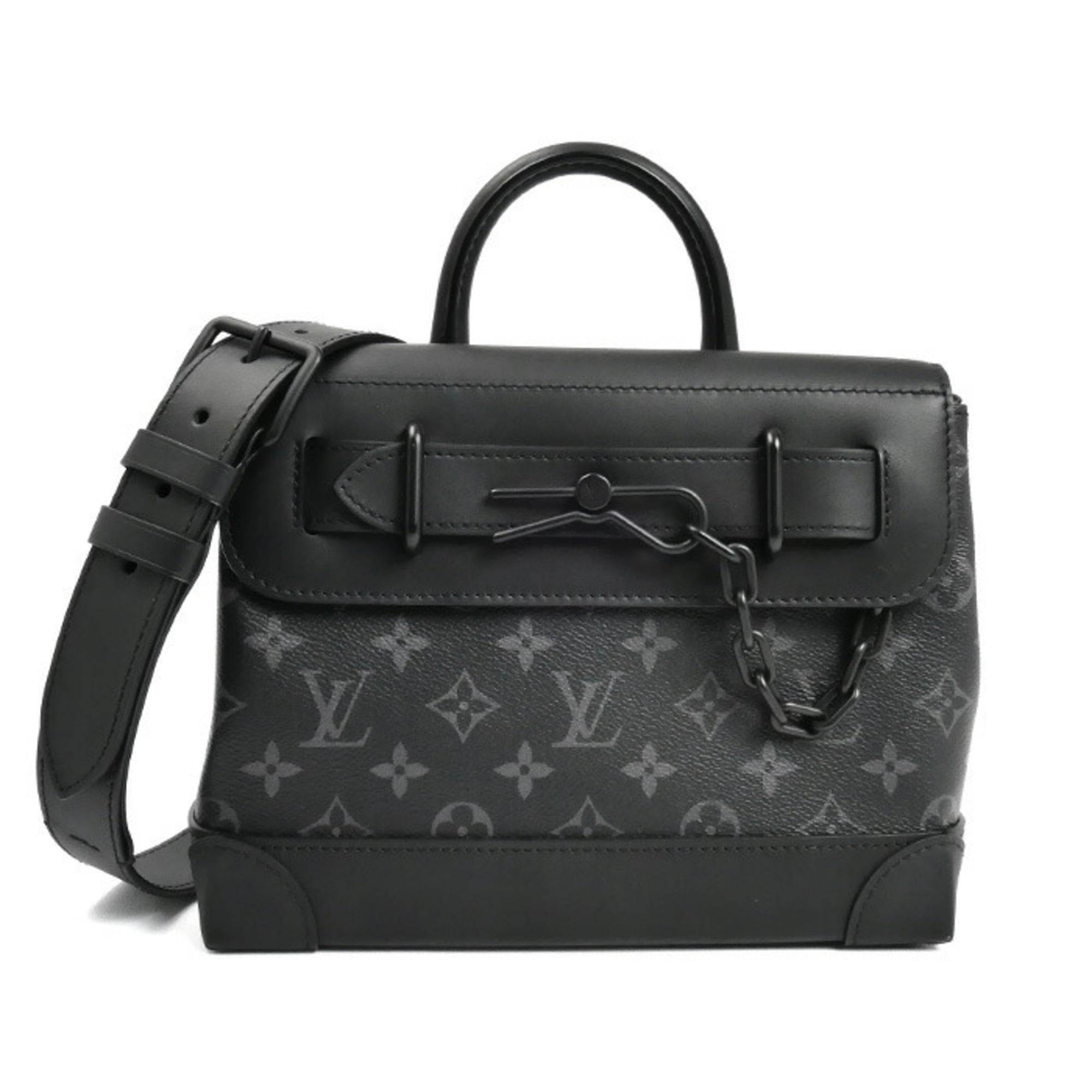 Louis Vuitton Black Monogram Eclipse Monogram Eclipse Shoulder Bag (Pre-Owned)